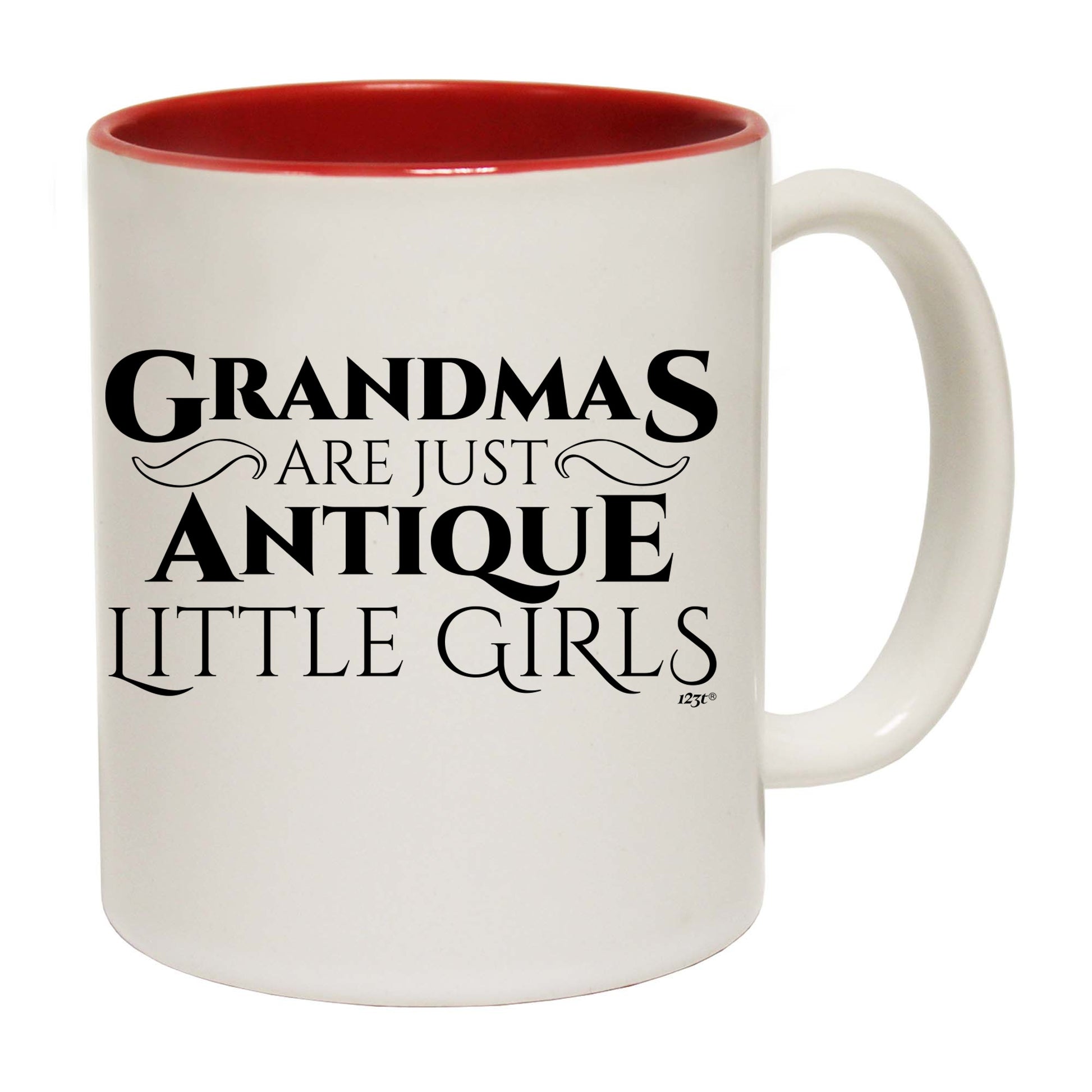 Grandmas Are Just Antique Little Girls - Funny Coffee Mug