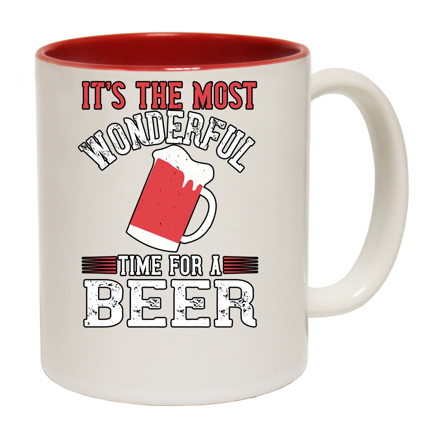 Its The Most Wonderful Time For A Beer - Funny Coffee Mug