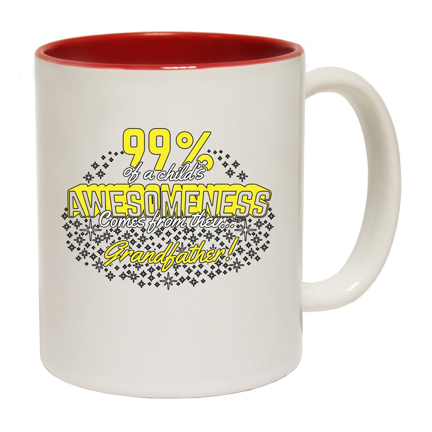 99 Of Awesomeness Comes From Grandfather - Funny Coffee Mug