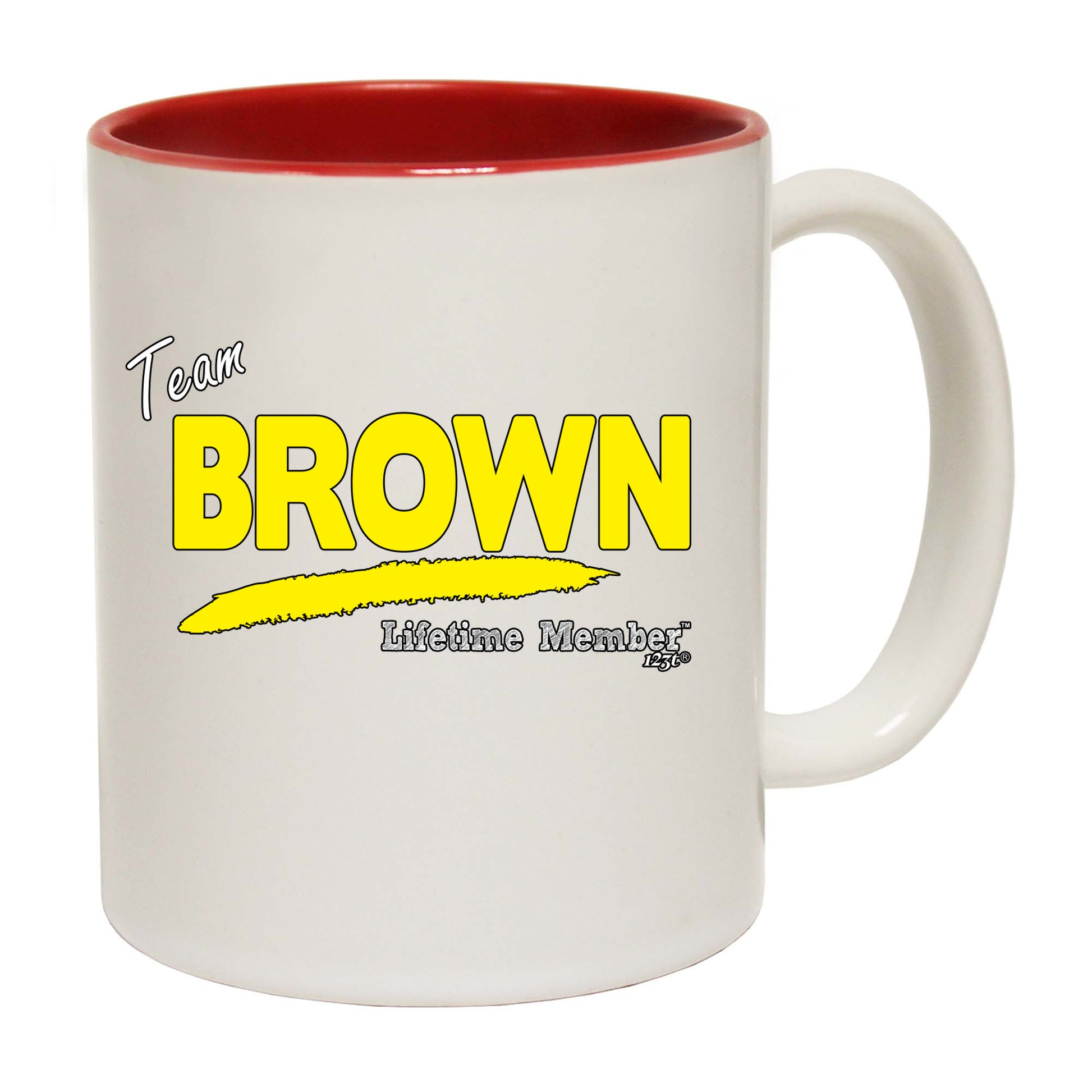 Brown V1 Lifetime Member - Funny Coffee Mug