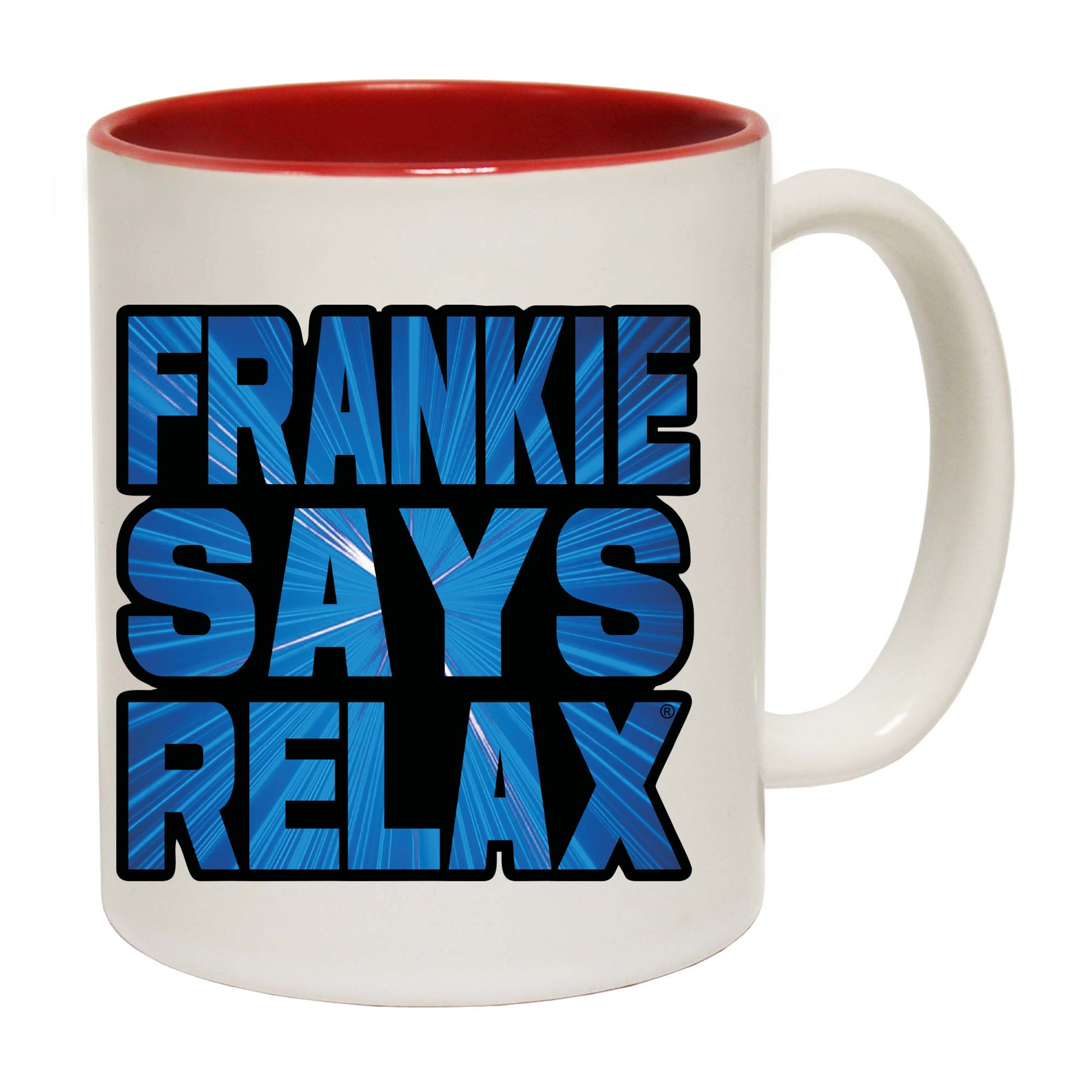 Frankie Blue Lazer - Funny Coffee Mug