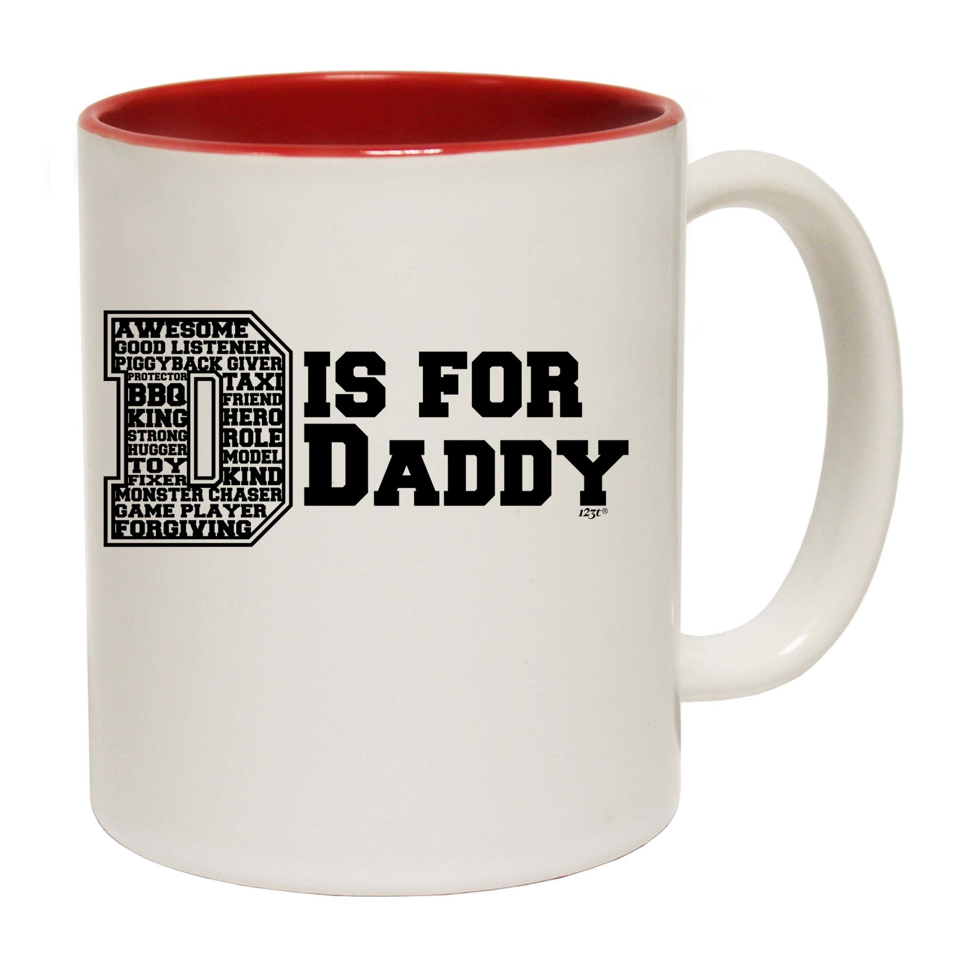 D Is For Daddy Dad - Funny Coffee Mug