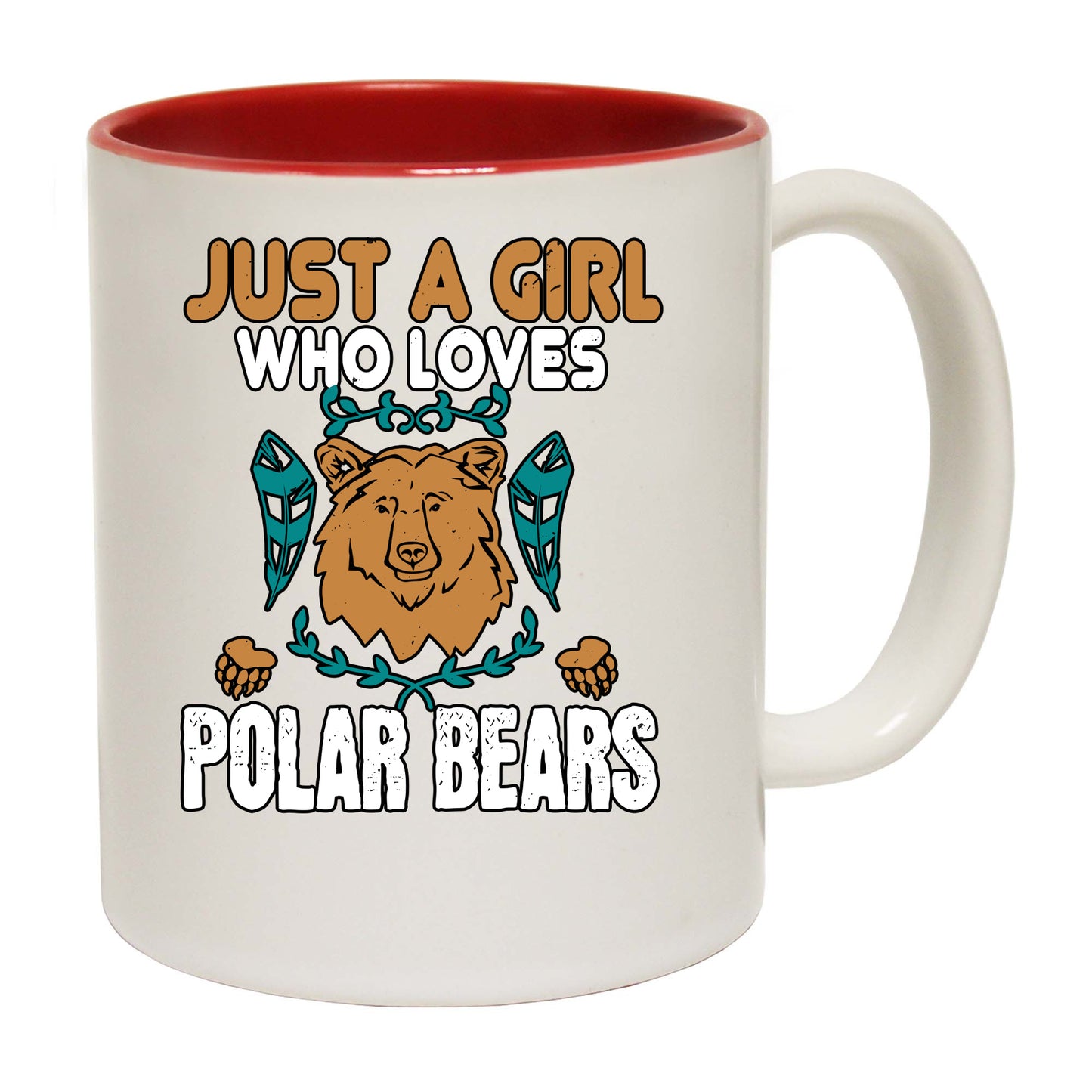 Just A Girl Who Loves Polar Bears - Funny Coffee Mug