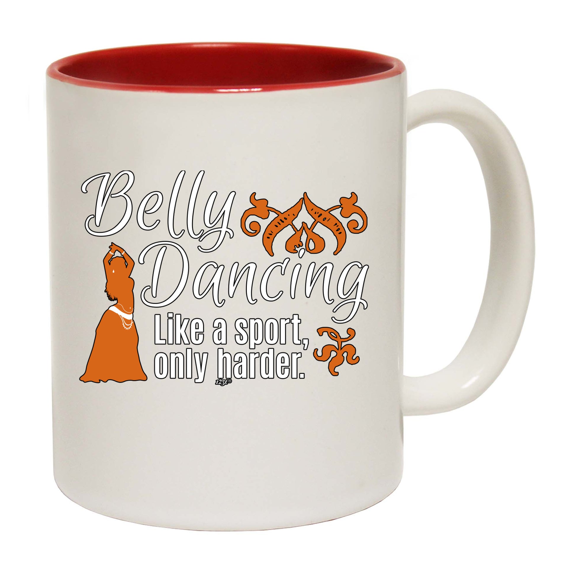 Belly Dancing Like A Sport Only Harder - Funny Coffee Mug