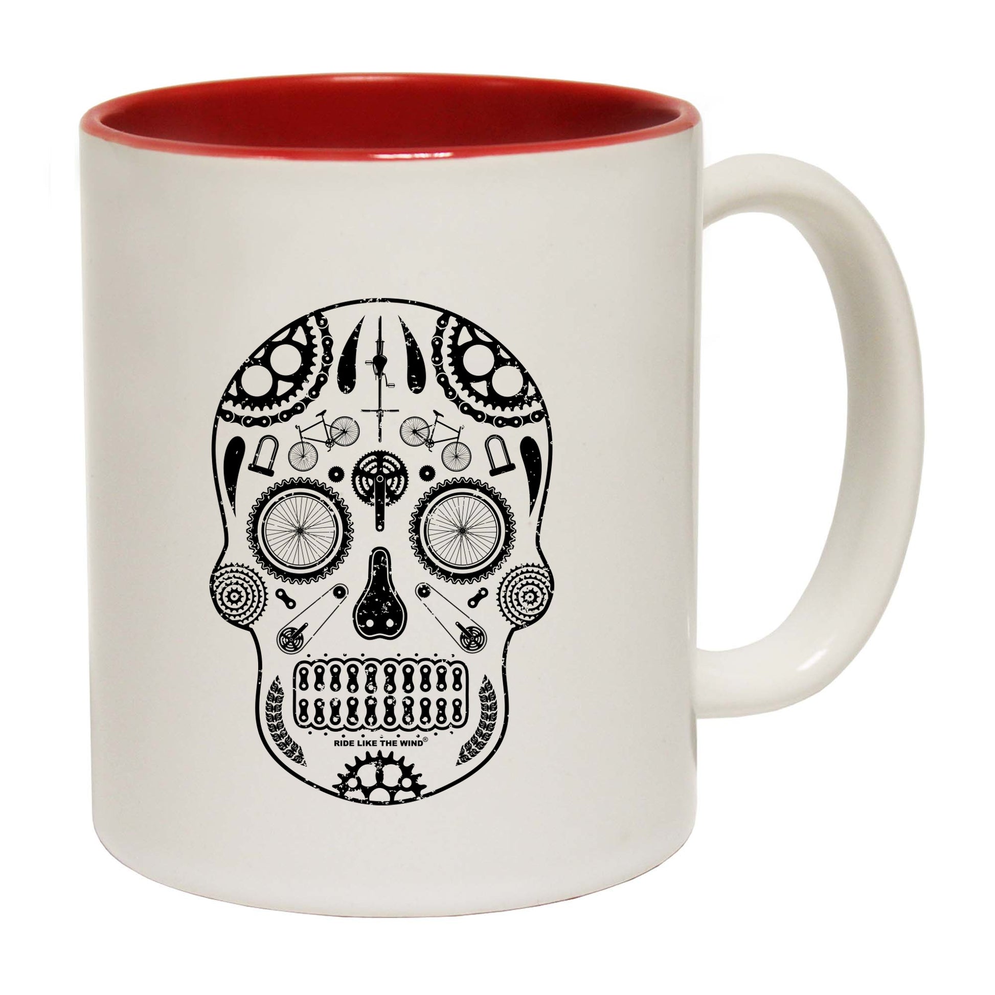 Rltw Cycle Candy Skull - Funny Coffee Mug