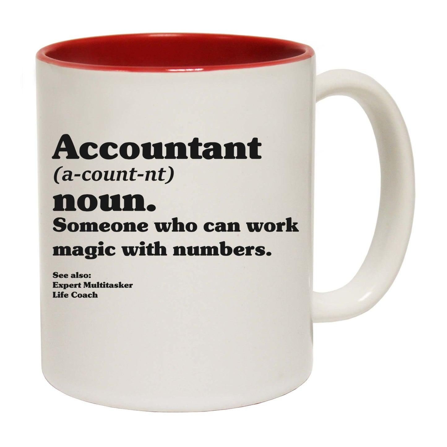 Accountant Definition Noun Fashion - Funny Coffee Mug