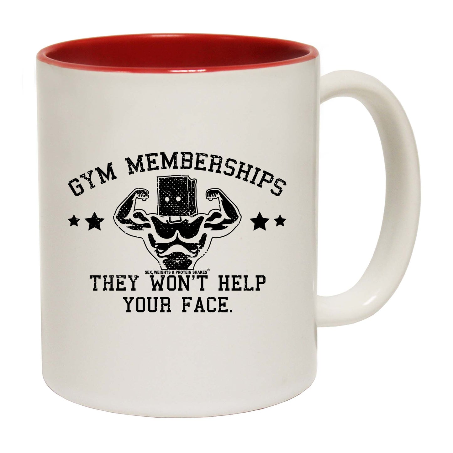 Swps Gym Memberships They Wont Help - Funny Coffee Mug