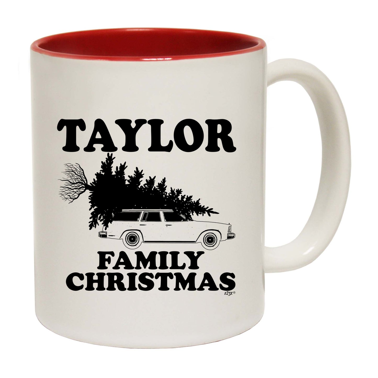 Family Christmas Taylor - Funny Coffee Mug