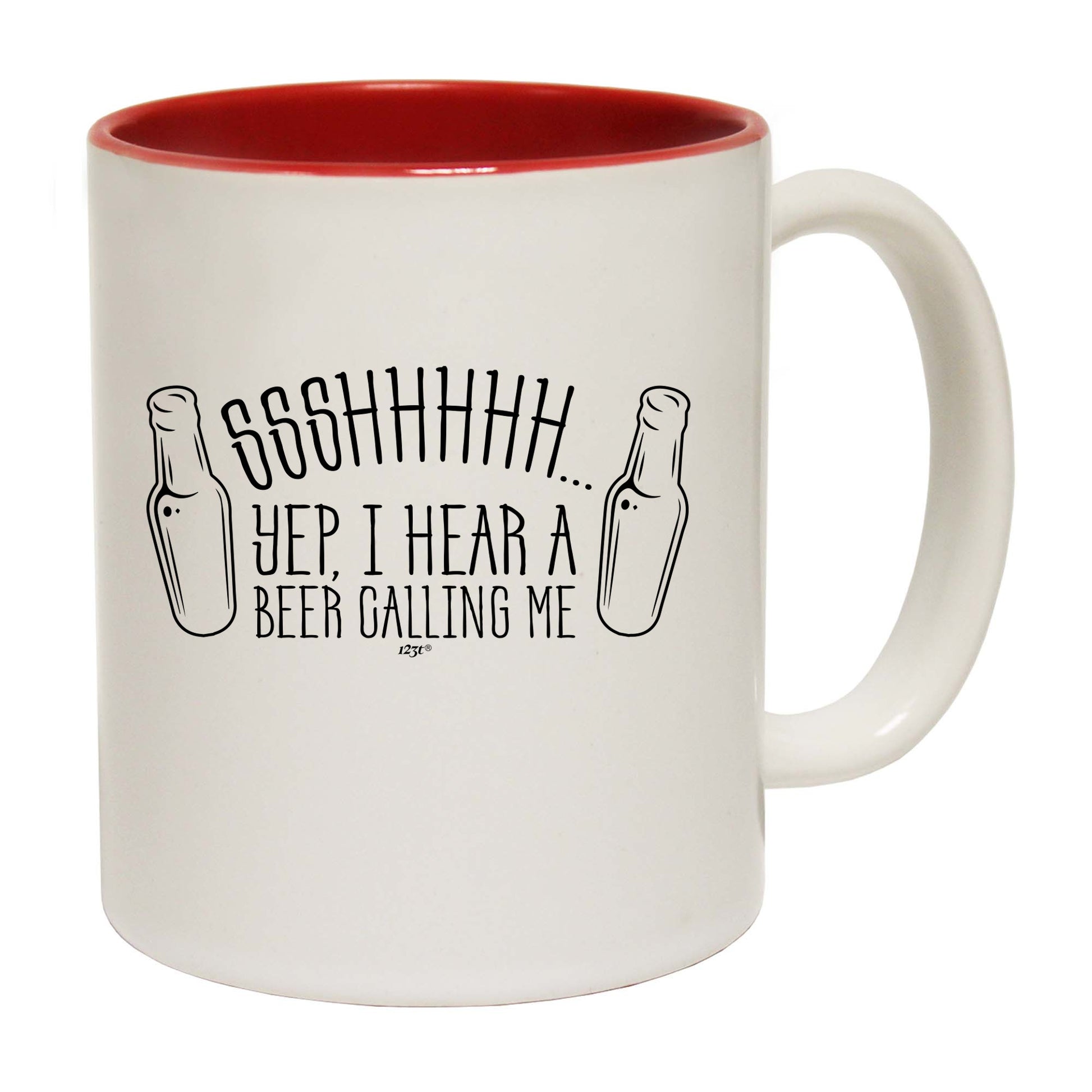 Shh Hear A Bear - Funny Coffee Mug