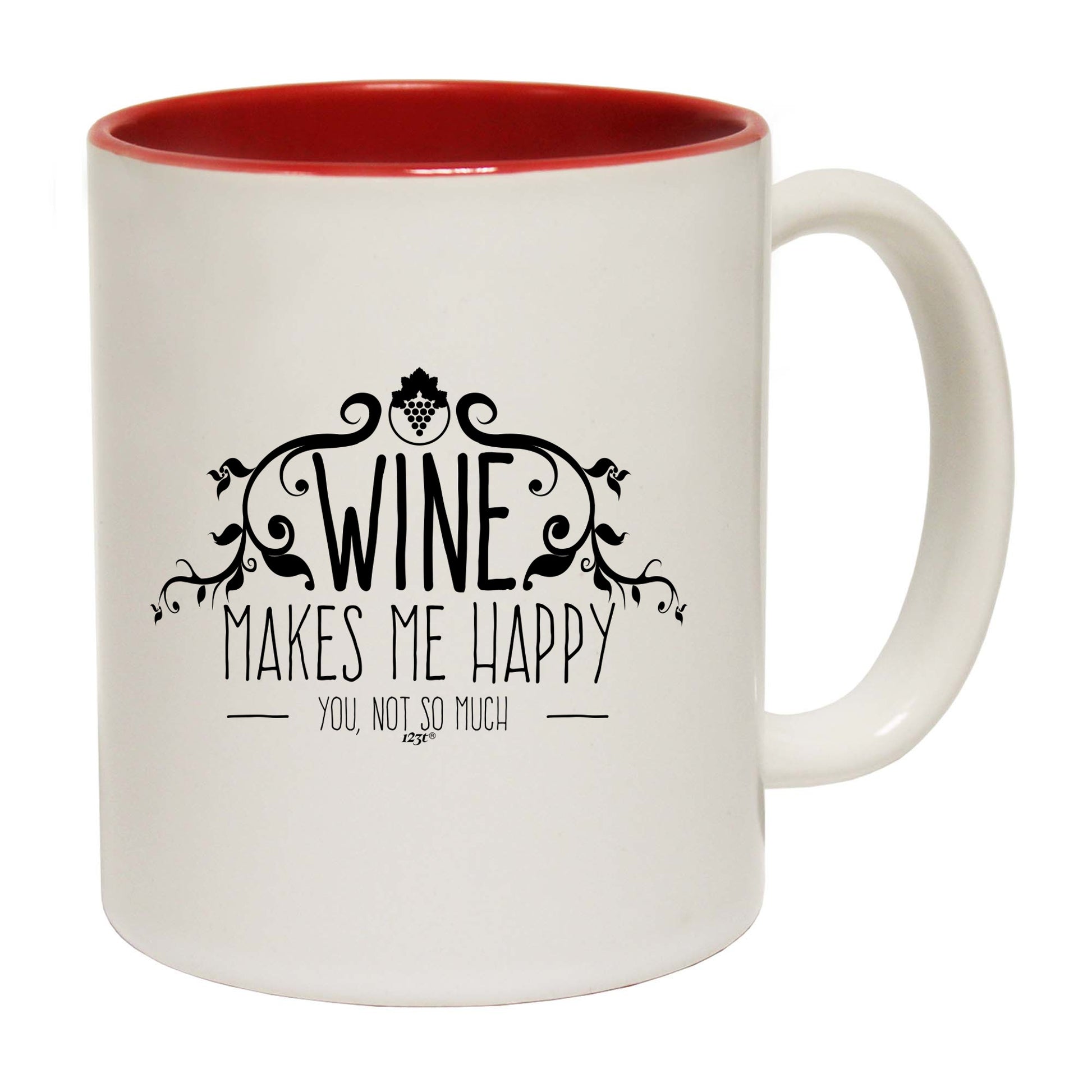 Wine Makes Me Happy You Not So Much - Funny Coffee Mug