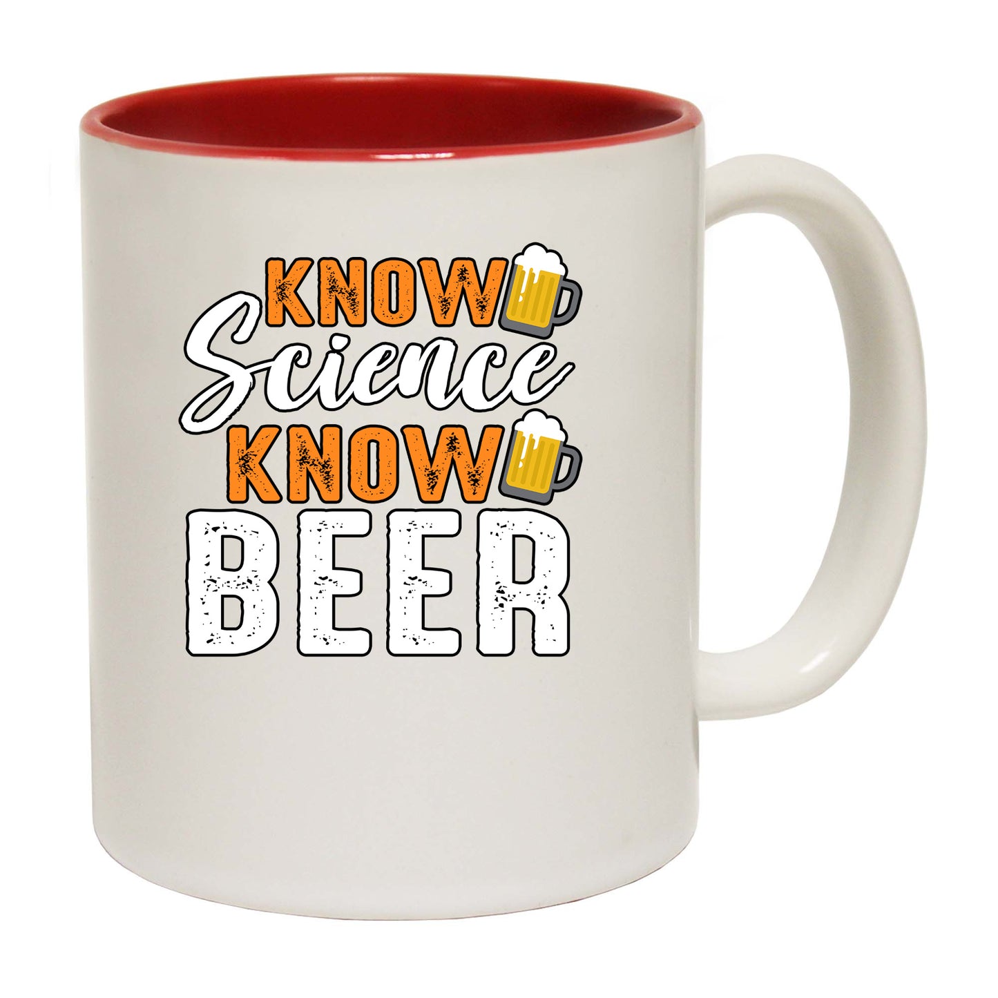 Know Science Know Beer - Funny Coffee Mug