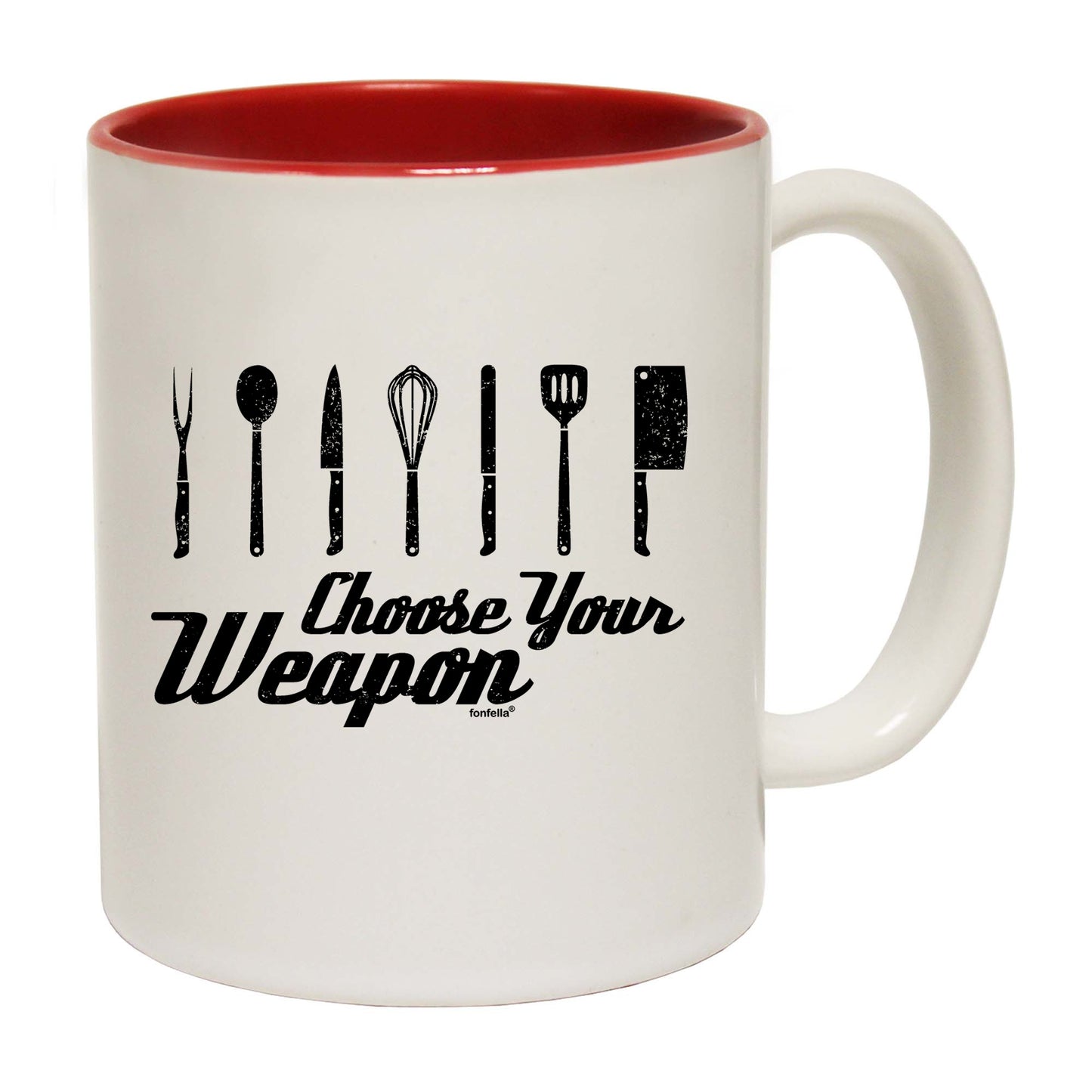 Choose Weapon Kitchen Chef - Funny Coffee Mug