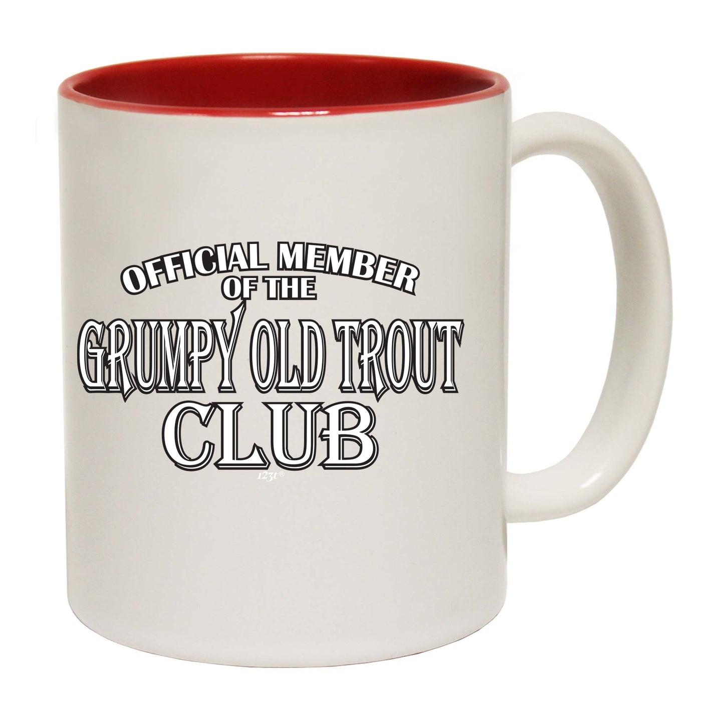 Grumpy Old Trout Club - Funny Coffee Mug