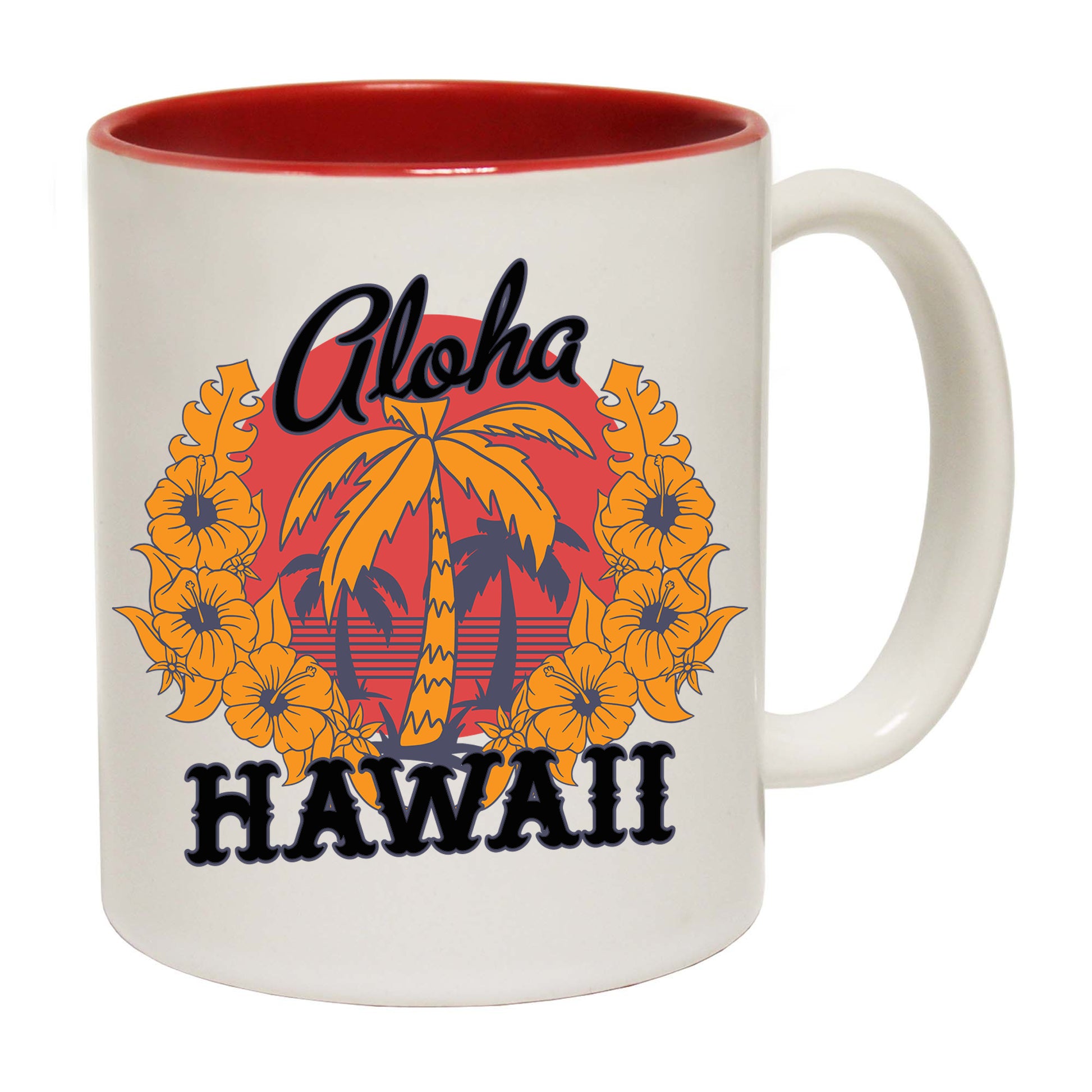 Aloha Hawaii Beach Fashion - Funny Coffee Mug