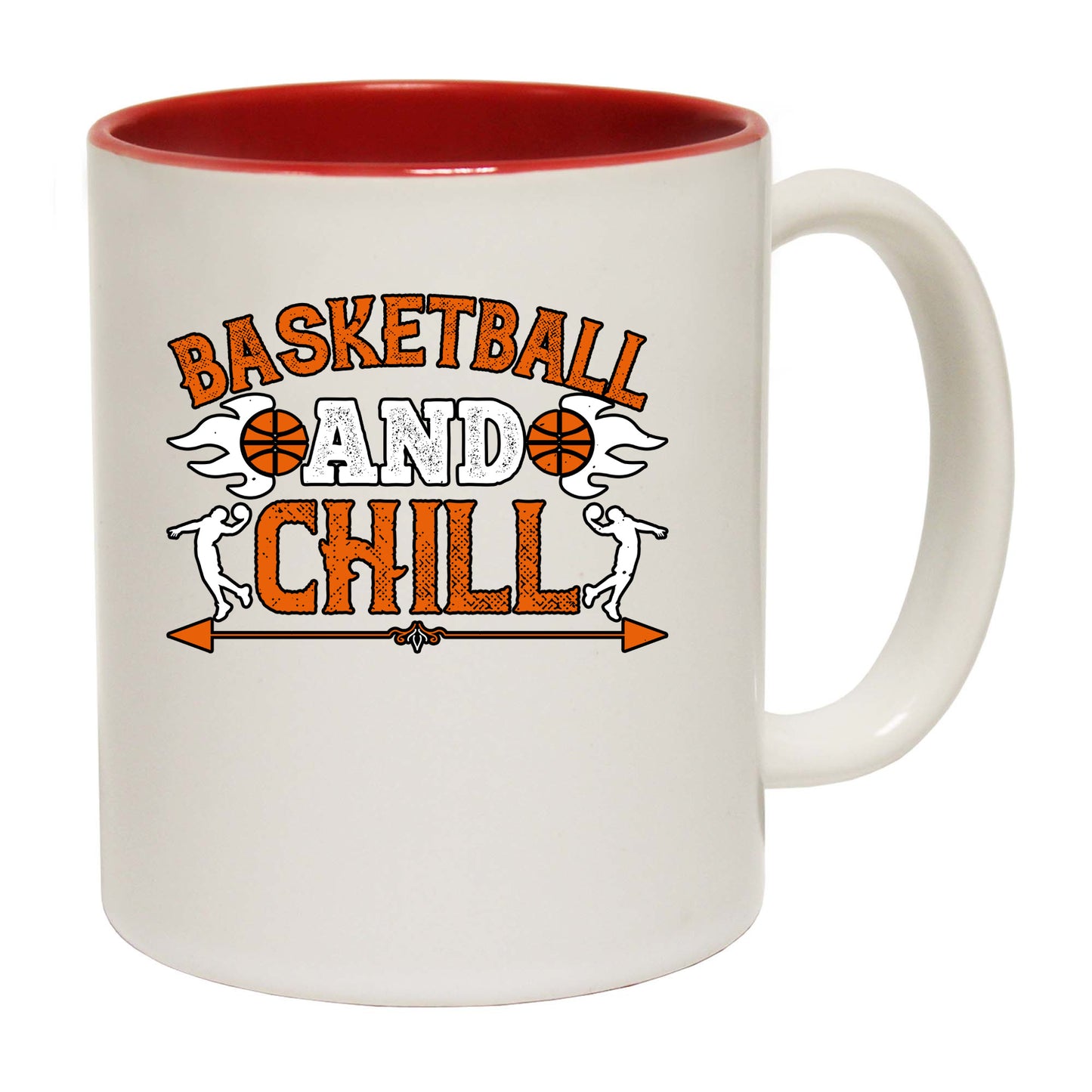 Basketball And Chill - Funny Coffee Mug