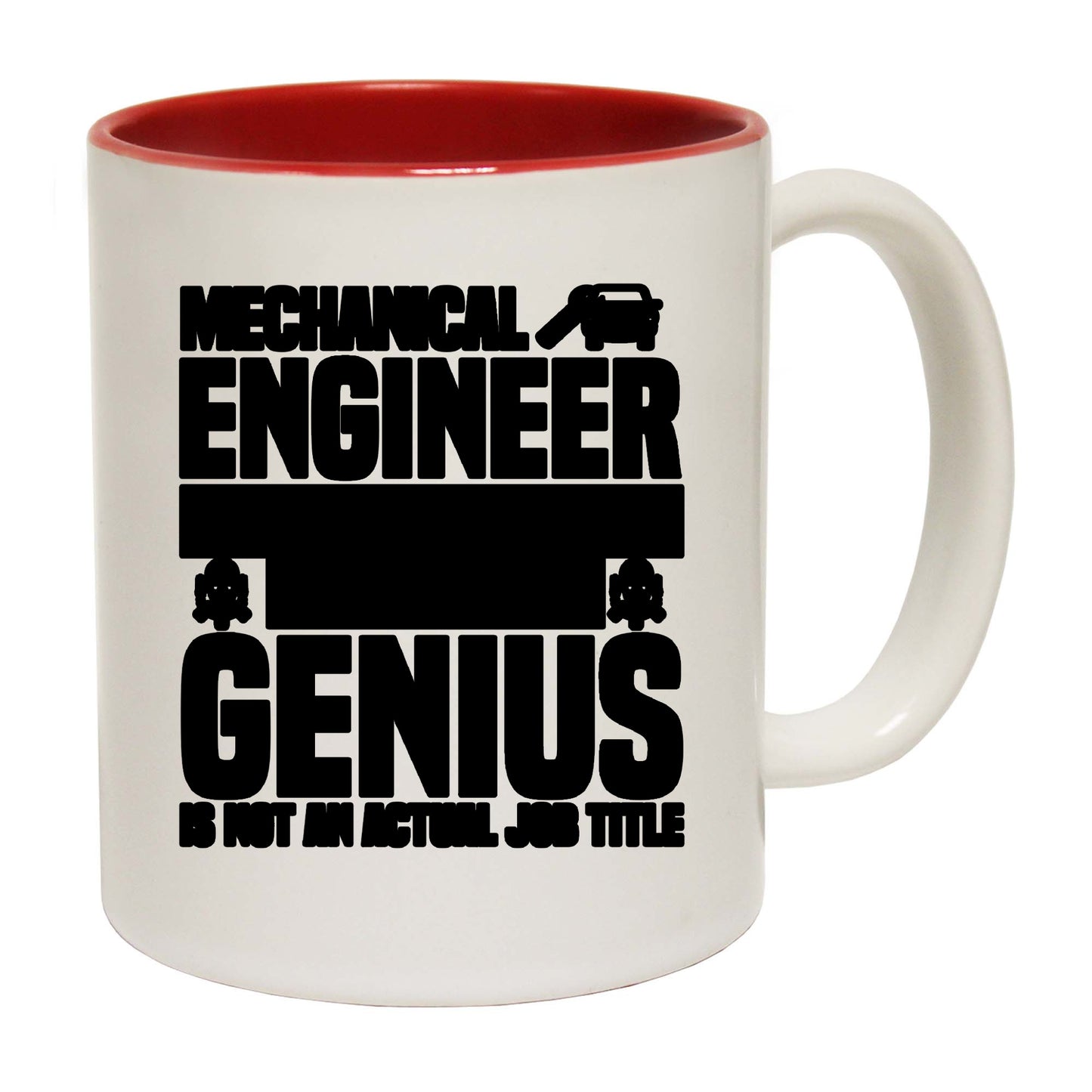 Mechanical Engineer Multi Tasking Genius Not Job Title - Funny Coffee Mug