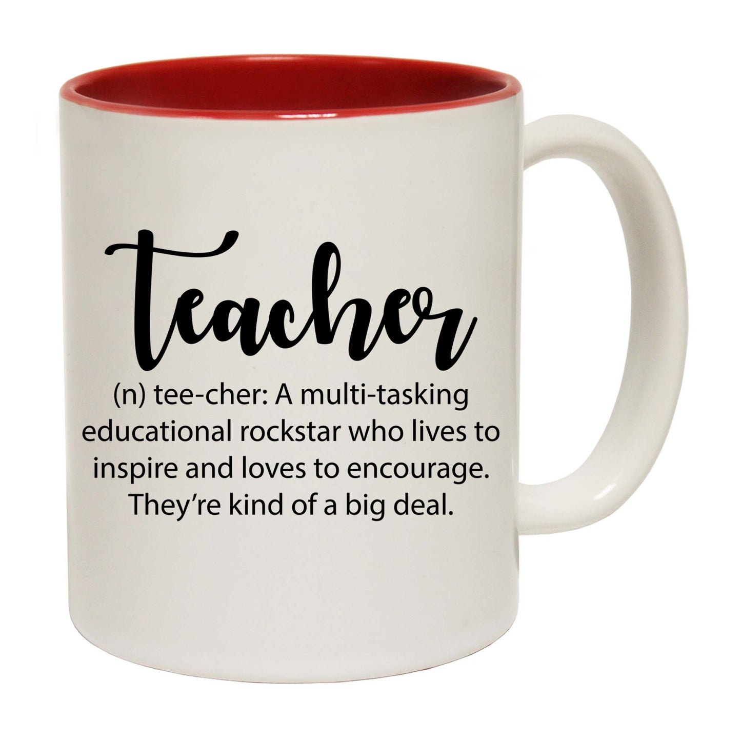 Teacher Definition Noun - Funny Coffee Mug