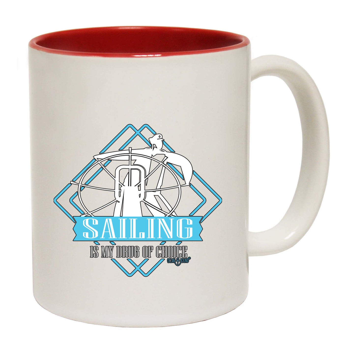 Ob Drug Of Choice Sailing - Funny Coffee Mug