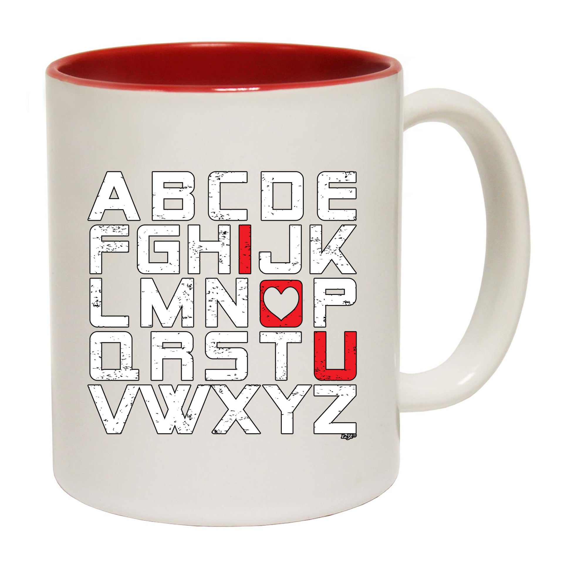 Alphabet Love You - Funny Coffee Mug