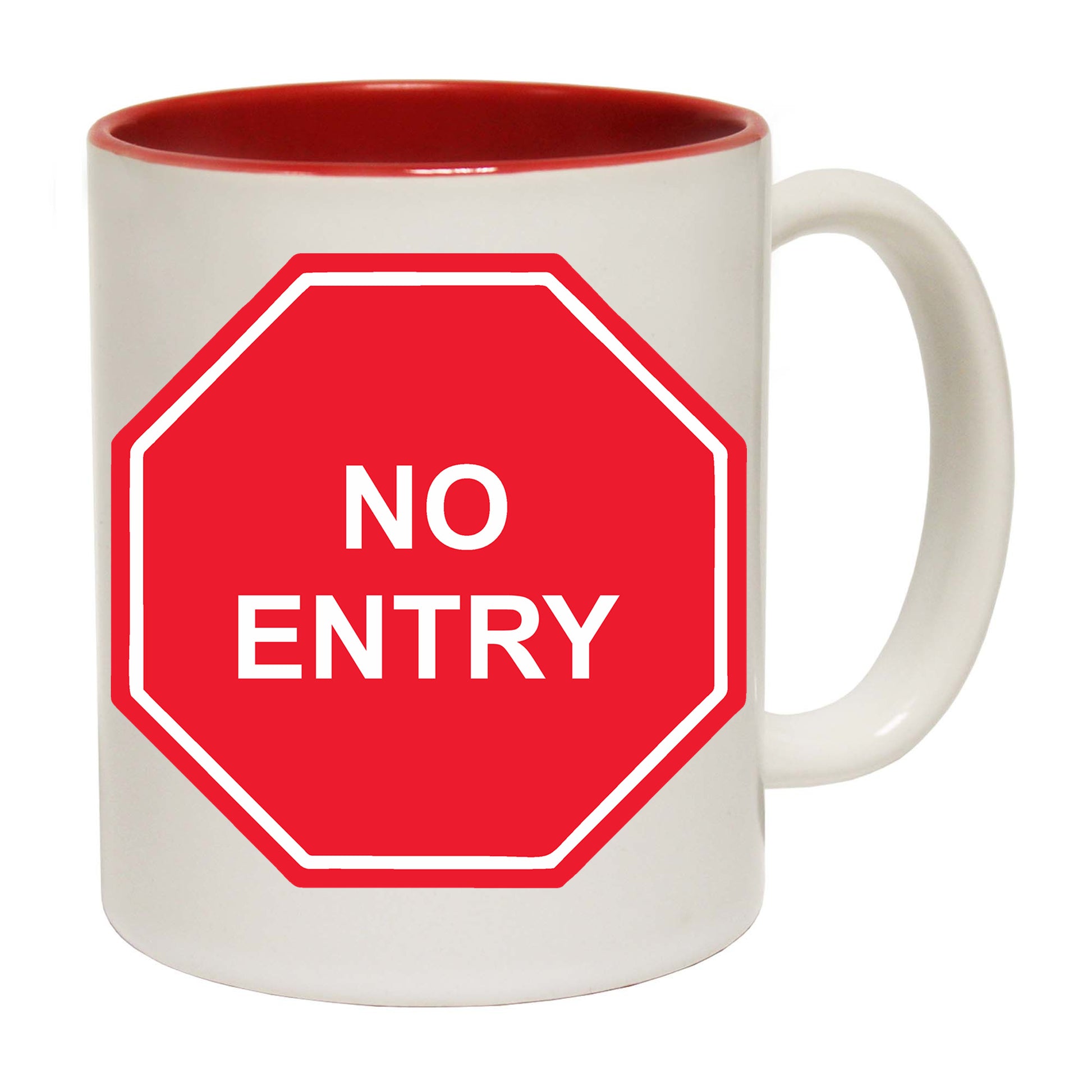 No Entry - Funny Coffee Mug