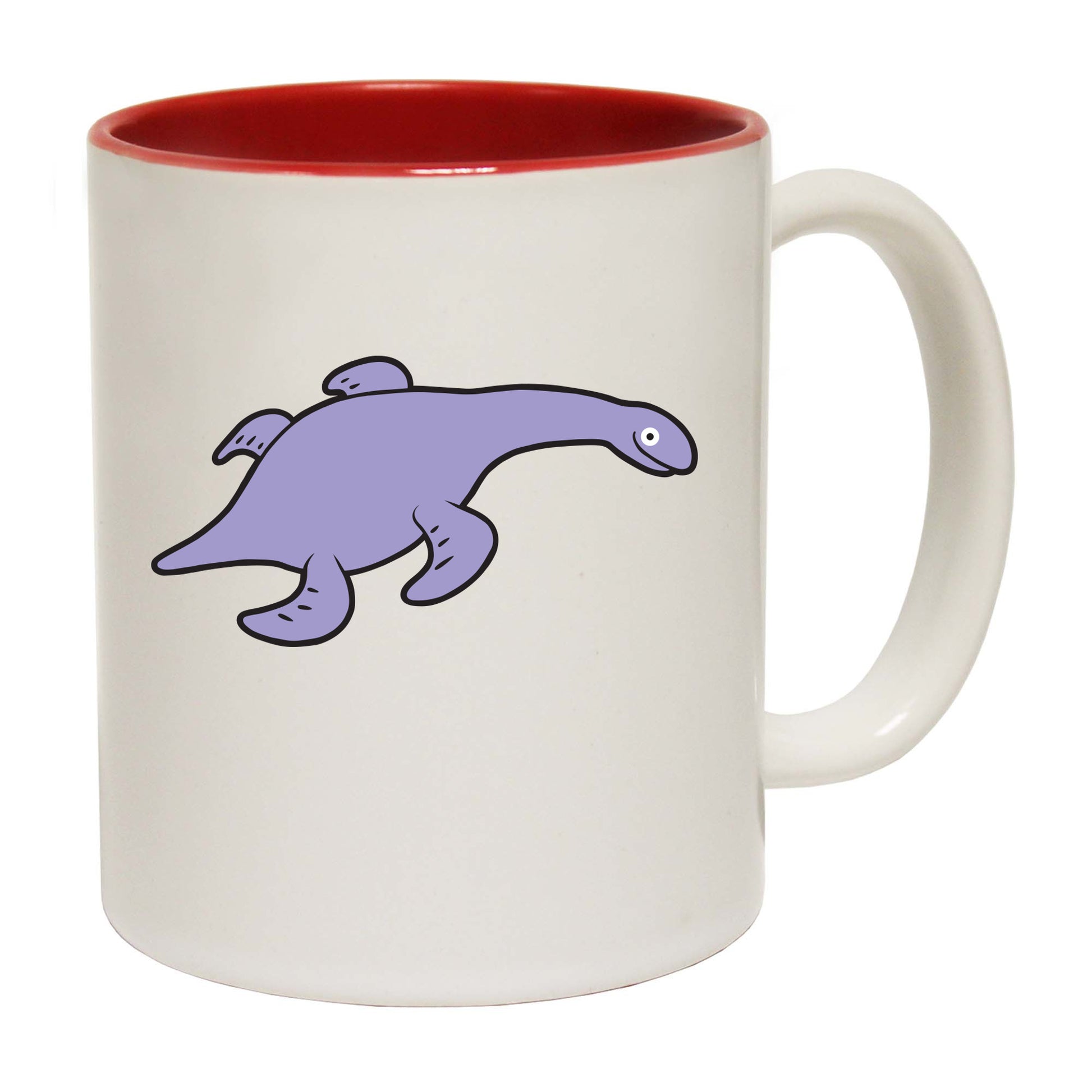 Dinosaur Rhomaleosaurus Ani Mates - Funny Coffee Mug