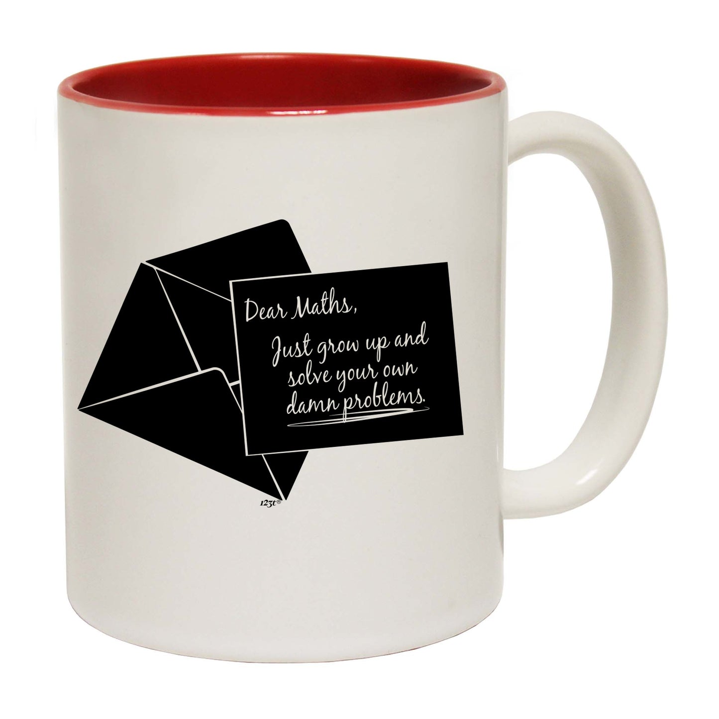 Dear Maths Just Grow Up - Funny Coffee Mug