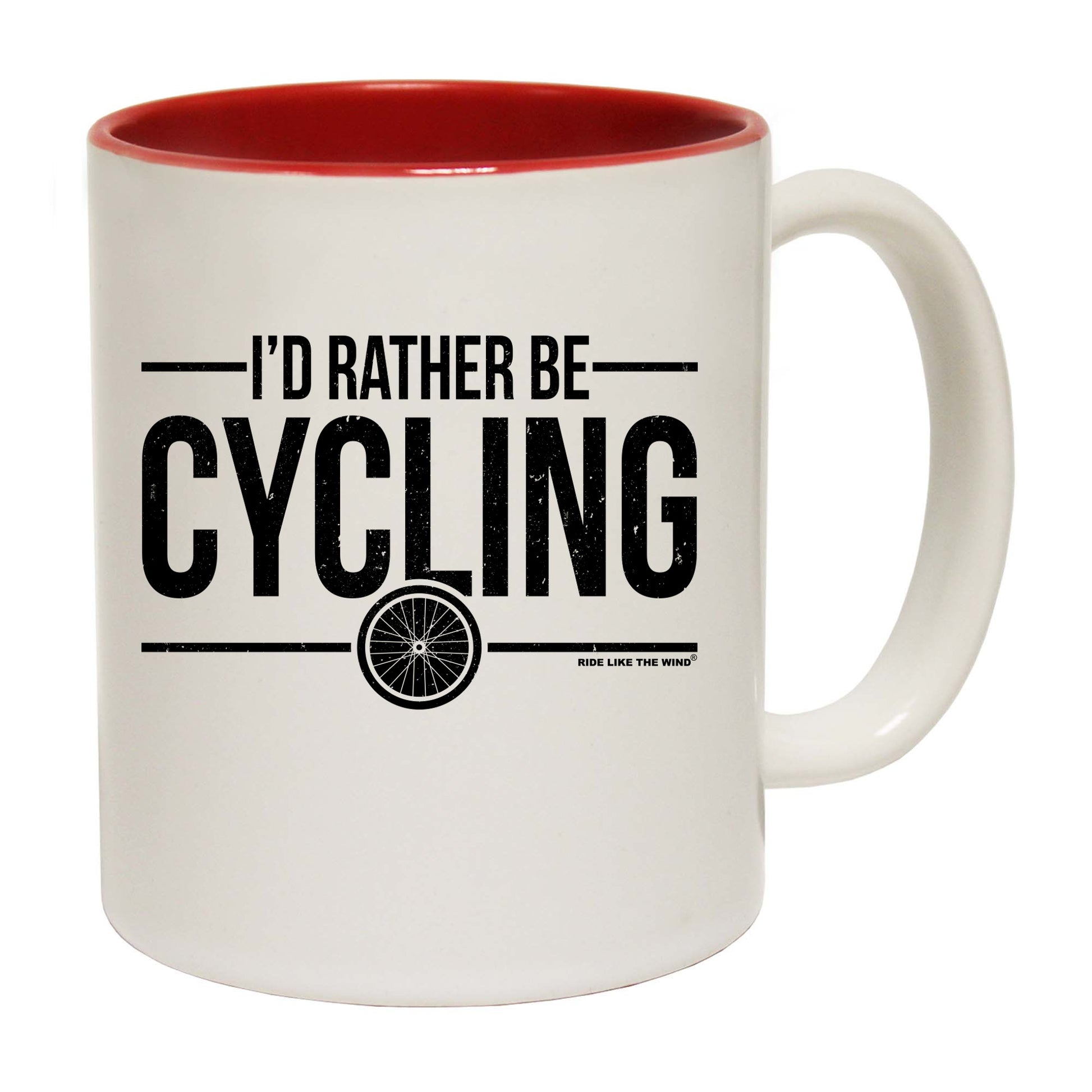 Rltw Id Rather Be Cycling - Funny Coffee Mug