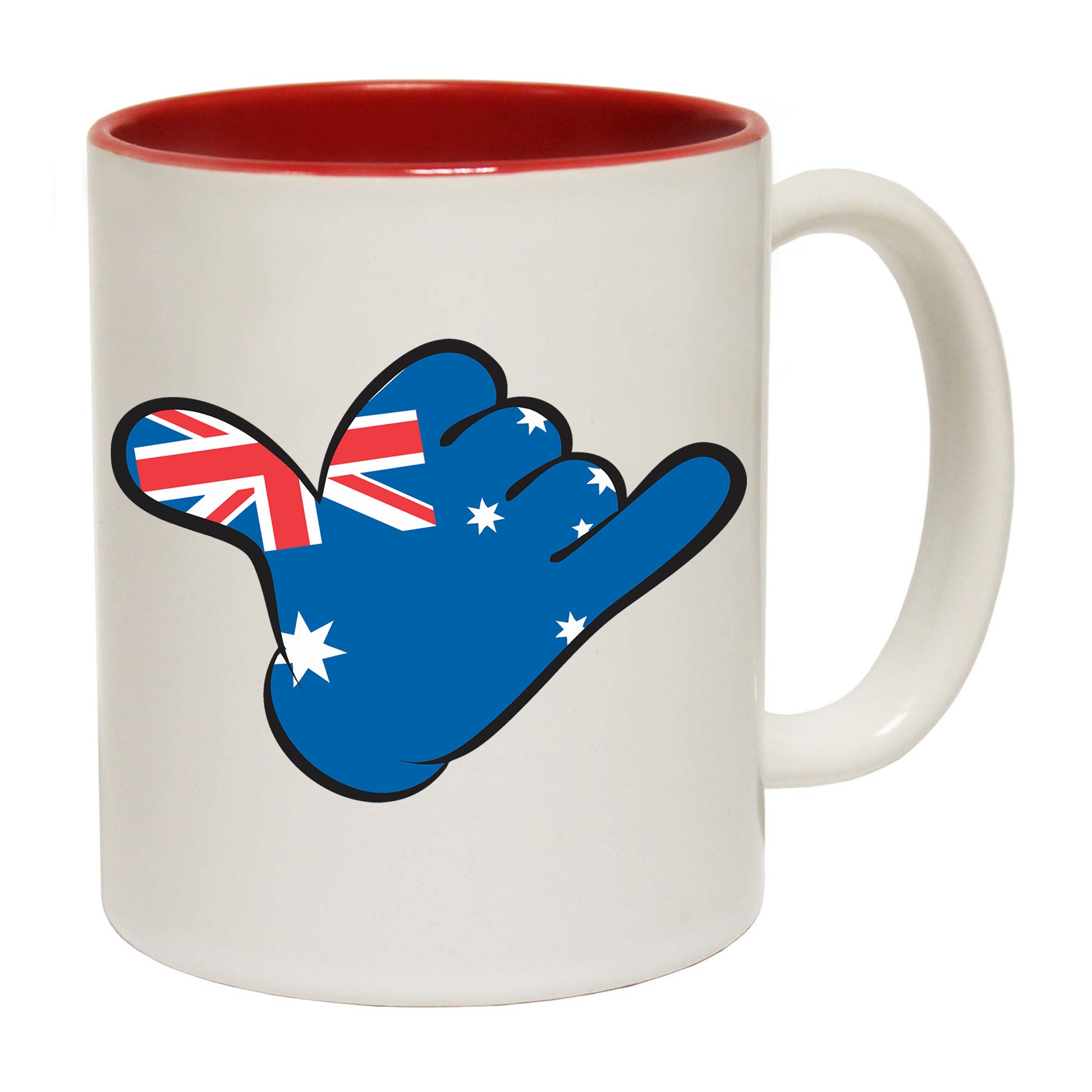 Shaka Aussie Flag - Funny Coffee Mug