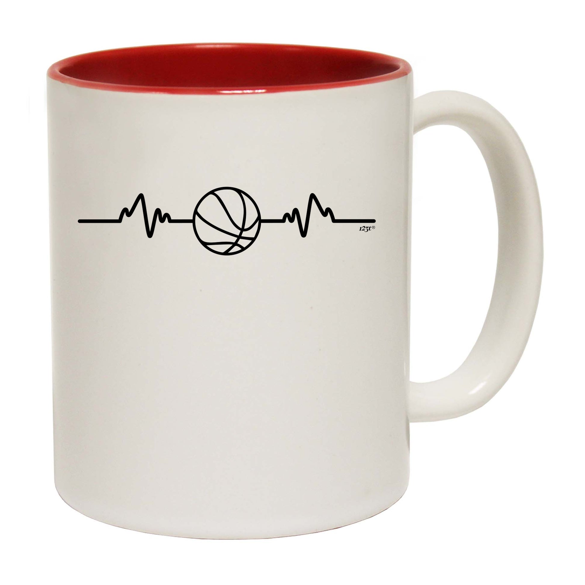 Basketball Pulse - Funny Coffee Mug