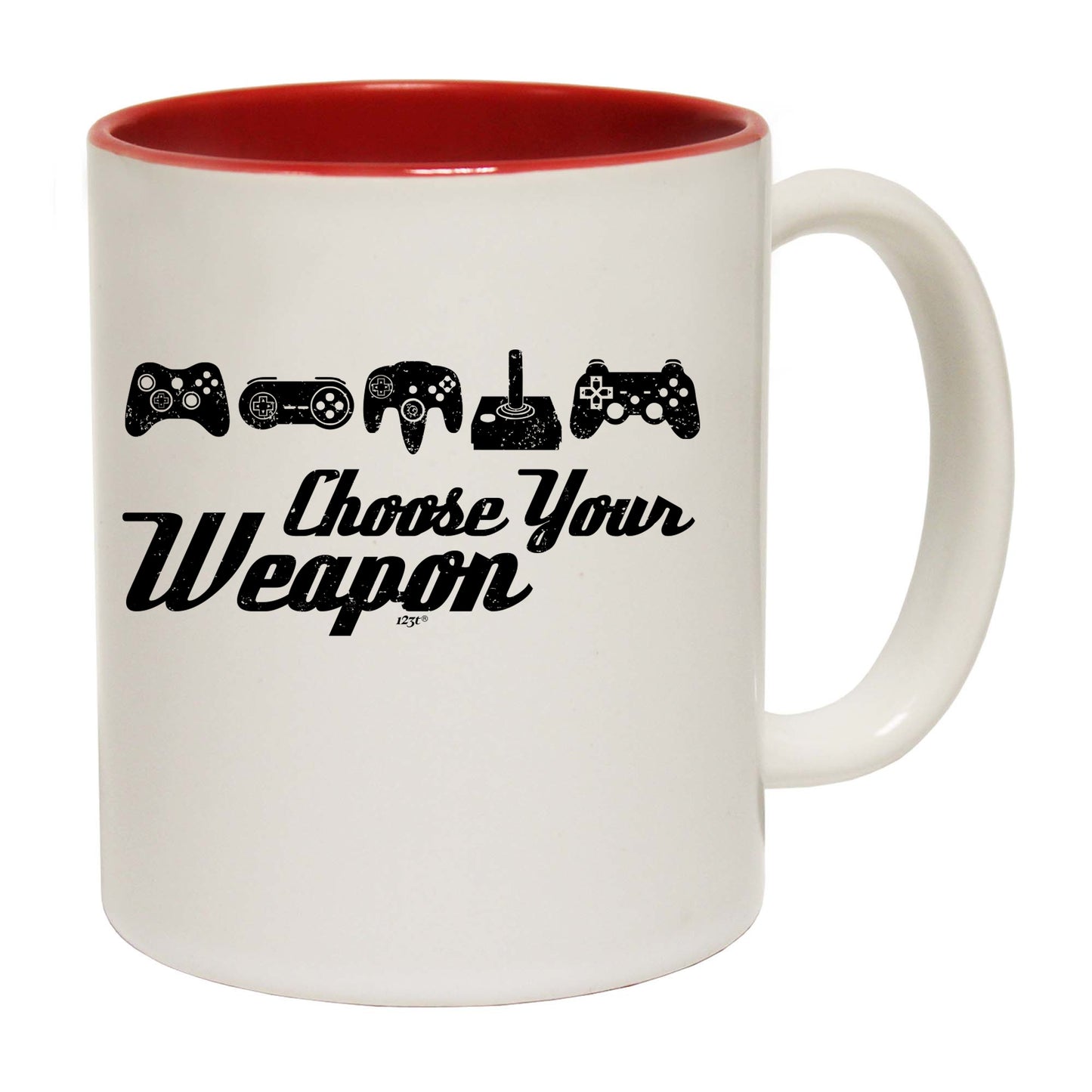 Gamer Choose Your Weapon - Funny Coffee Mug