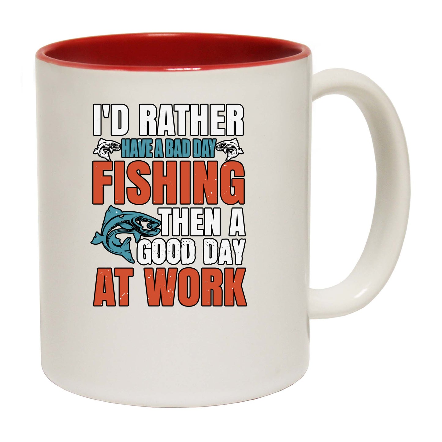 A Bad Day Fishing 2 - Funny Coffee Mug