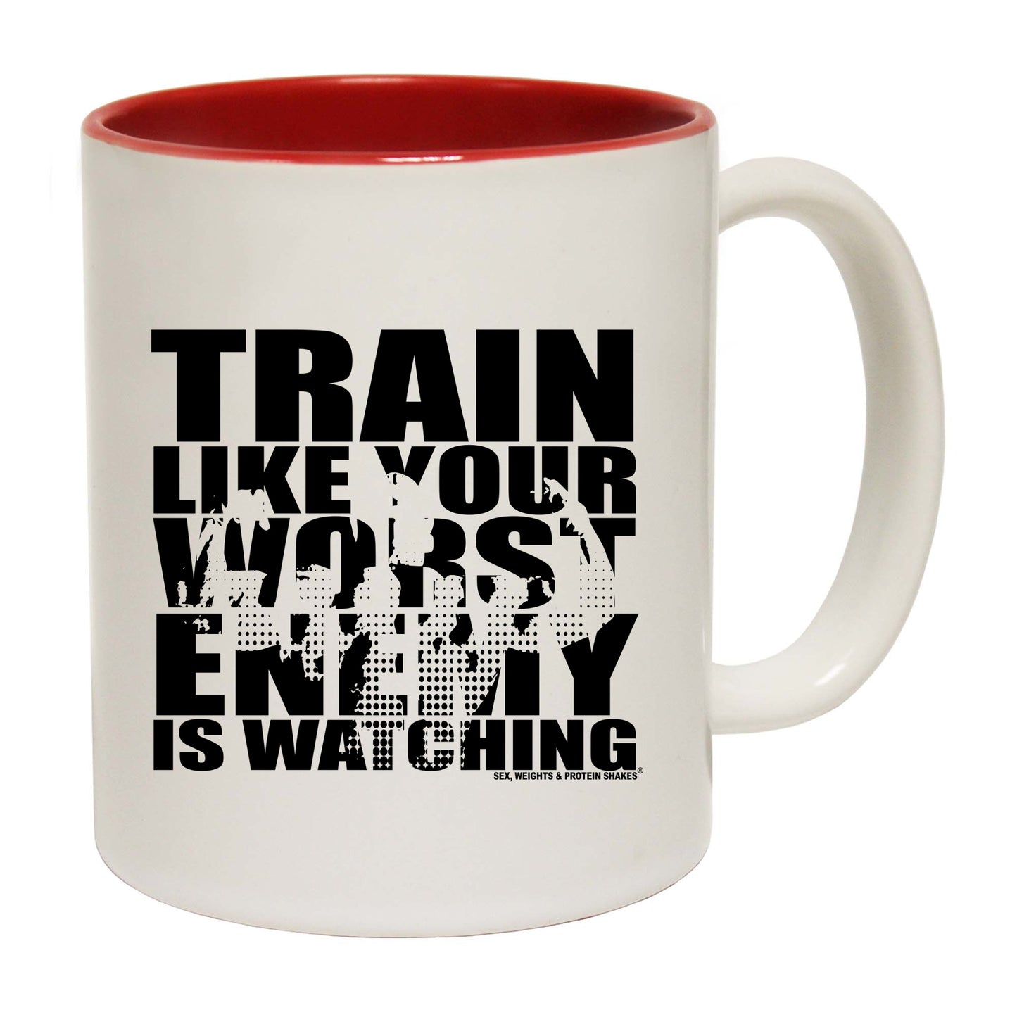 Swps Train Like Your Worst Enemy - Funny Coffee Mug