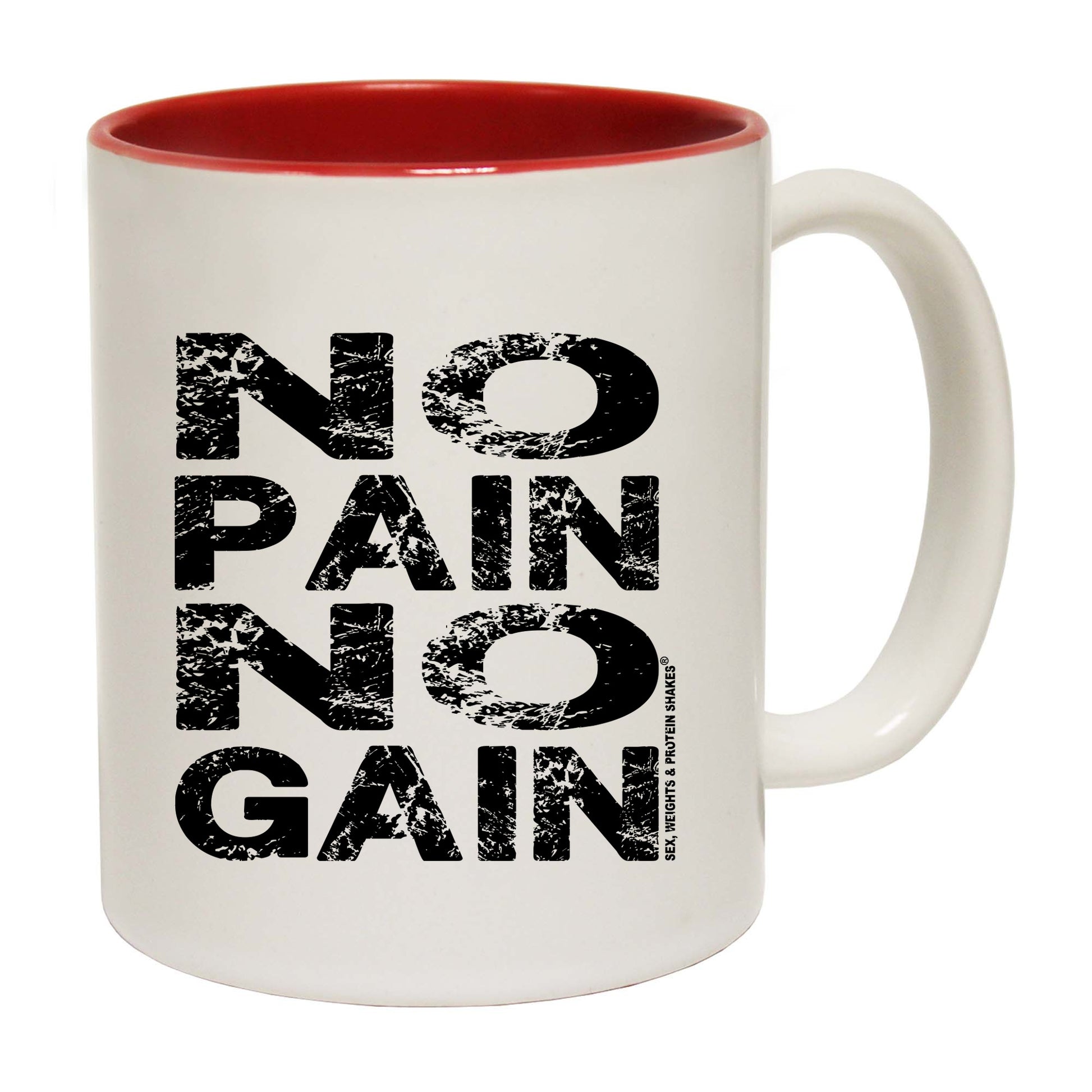 Swps No Pain No Gain - Funny Coffee Mug