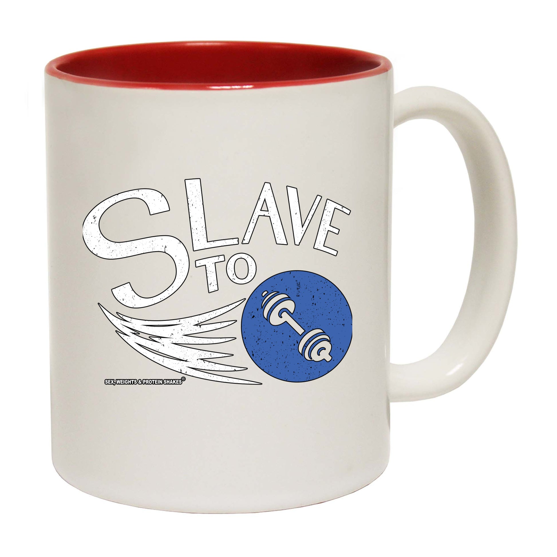 Swps Slave To Lifting - Funny Coffee Mug