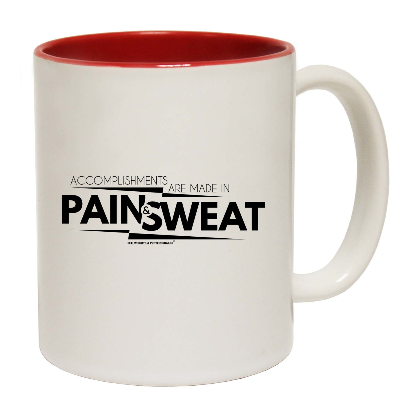 Swps Accomplishments Pain And Sweat - Funny Coffee Mug