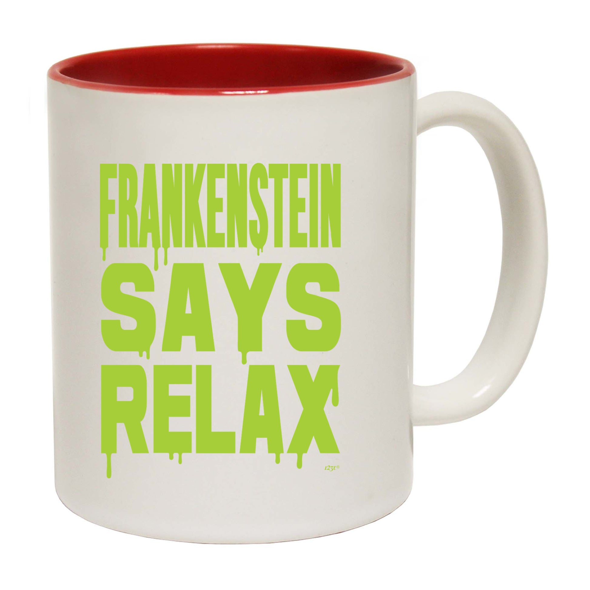 Frankenstein Says Relax - Funny Coffee Mug