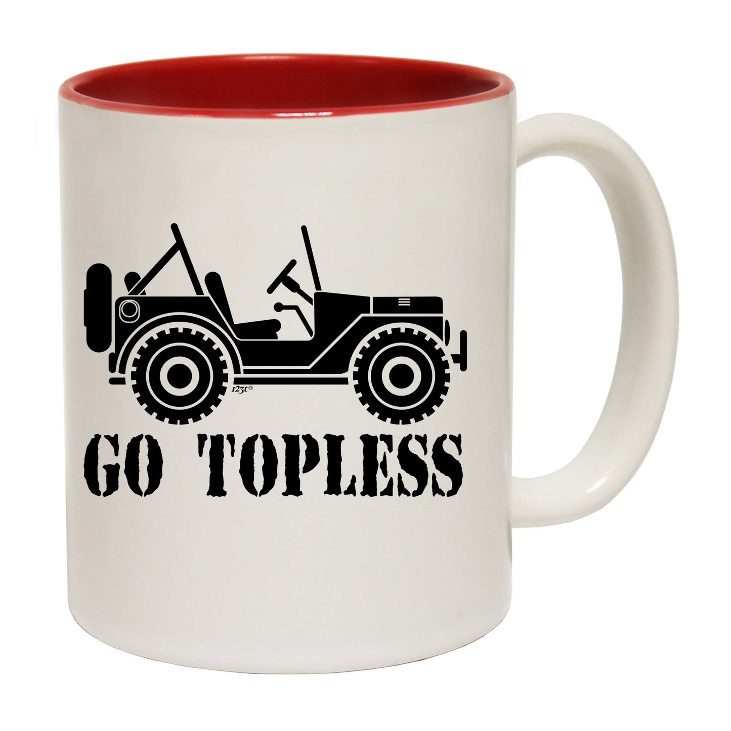 Go Topless - Funny Coffee Mug