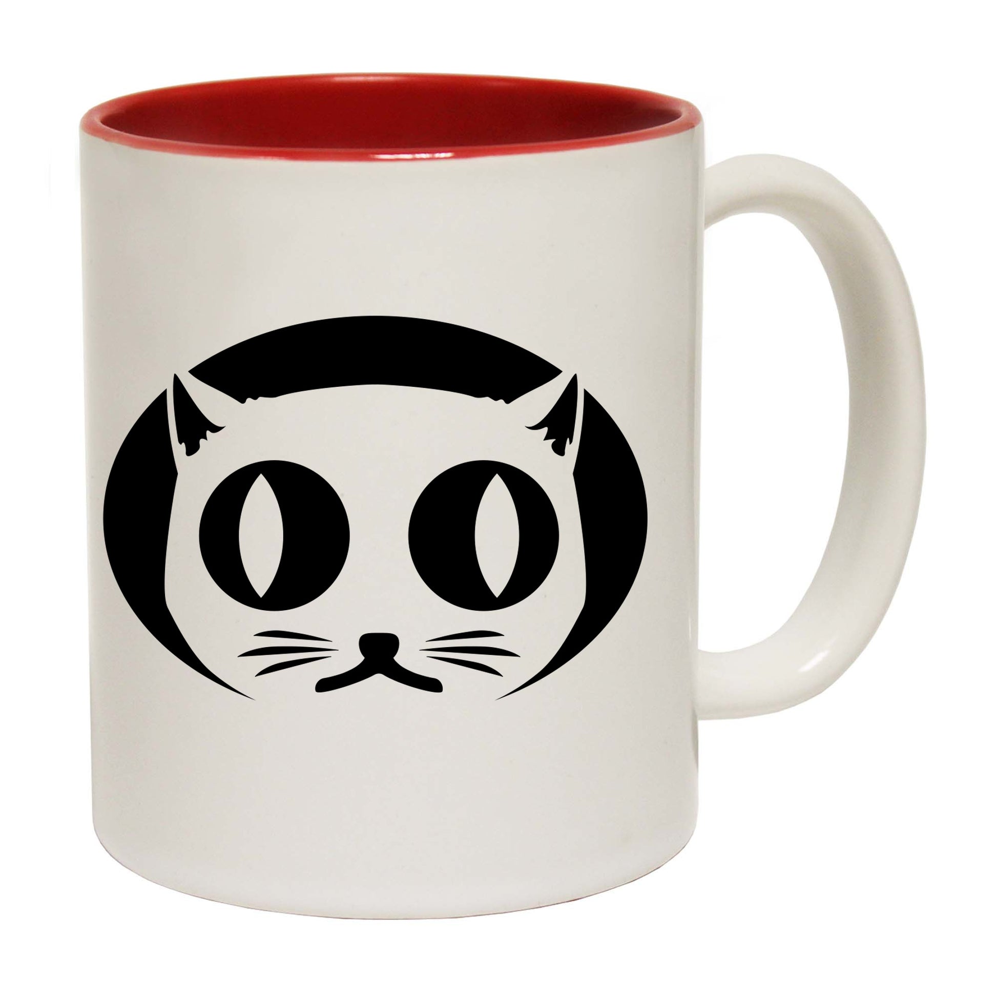 Halloween Cat Face - Funny Coffee Mug