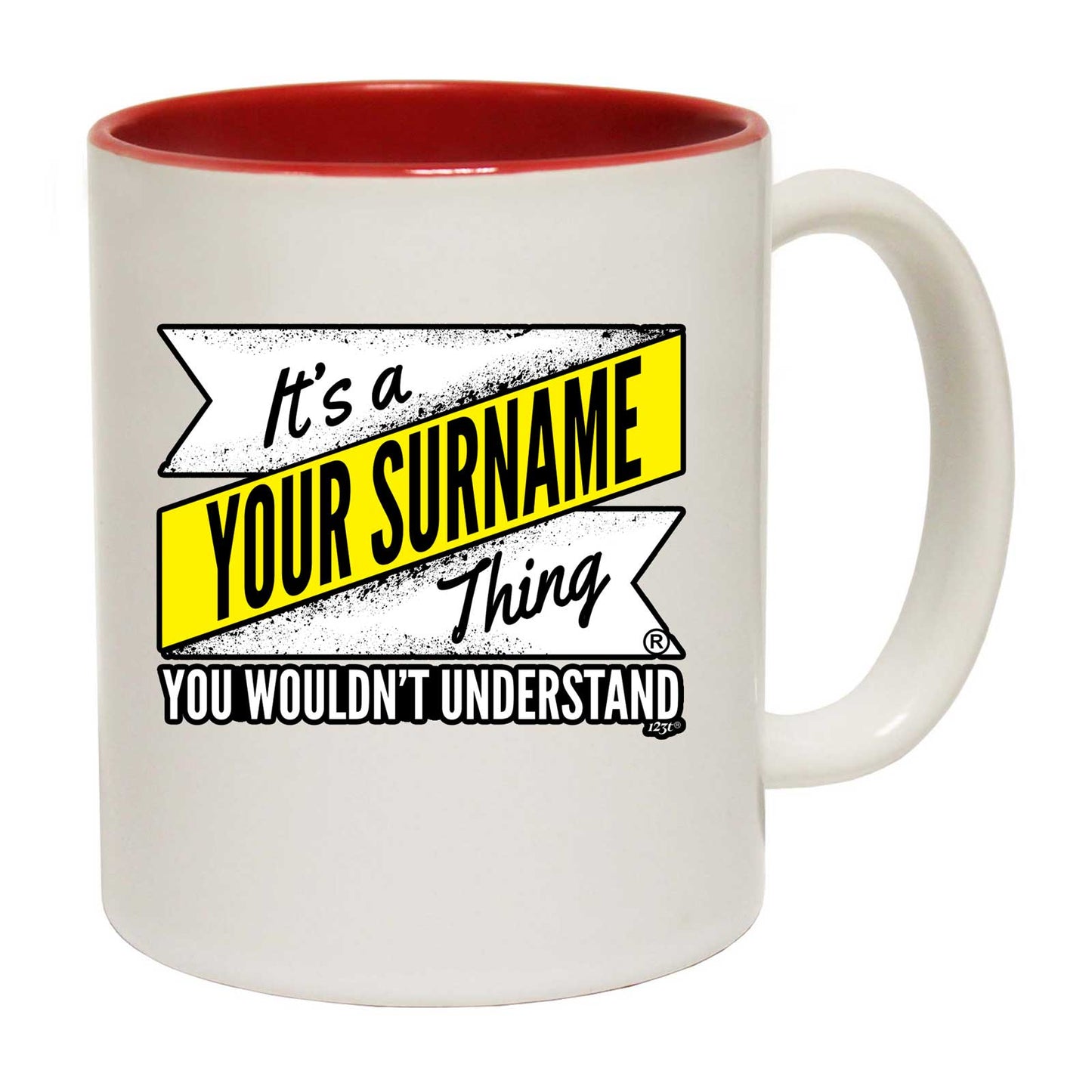 Your Surname V2 Surname Thing - Funny Coffee Mug