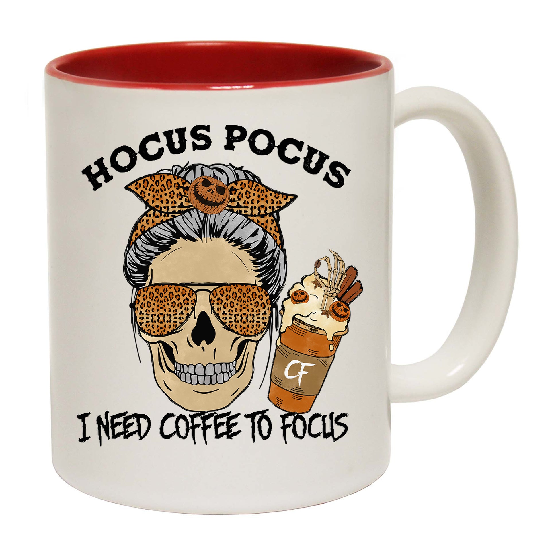 Hocus Pocus Need Coffe To Focus Halloween - Funny Coffee Mug