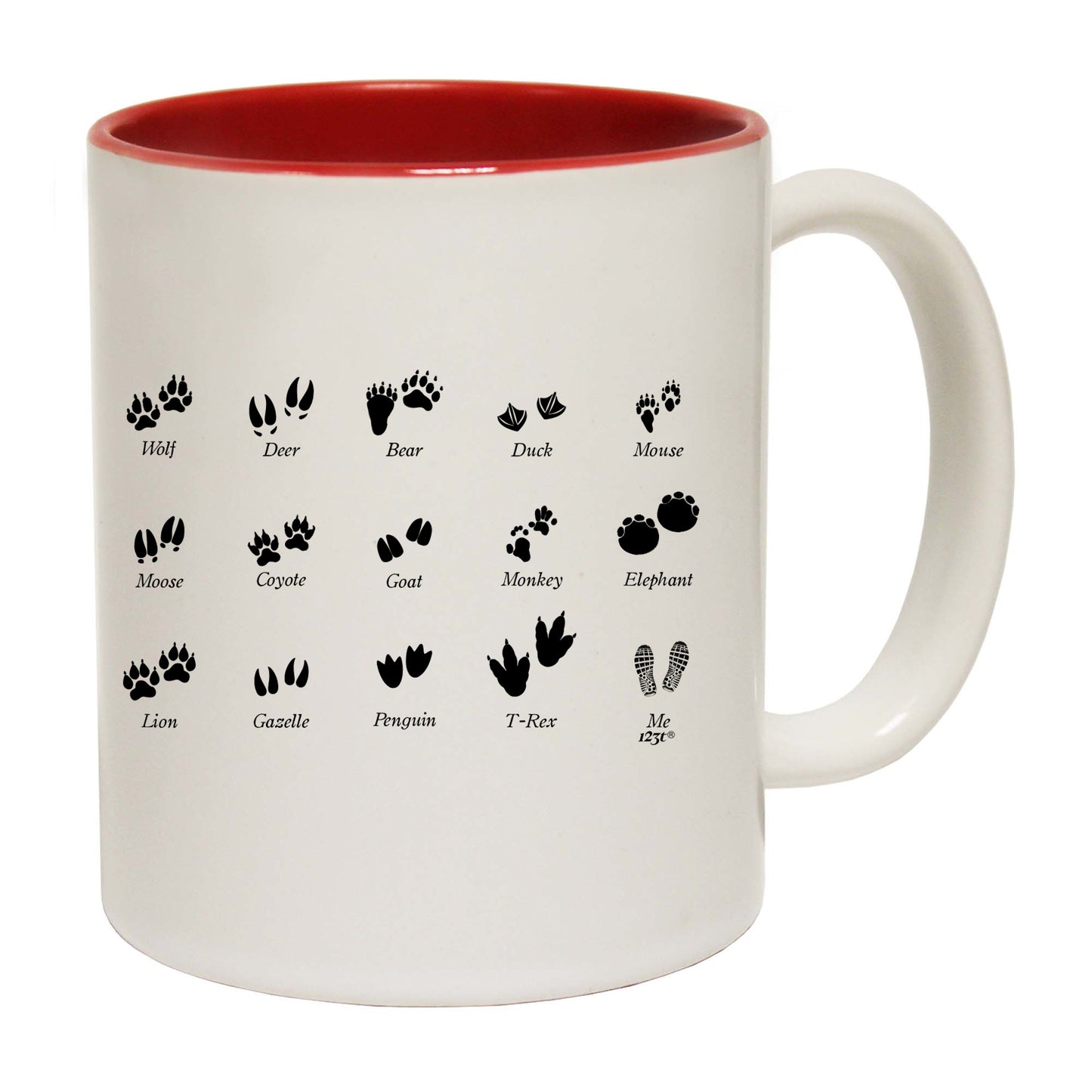 Footprints - Funny Coffee Mug