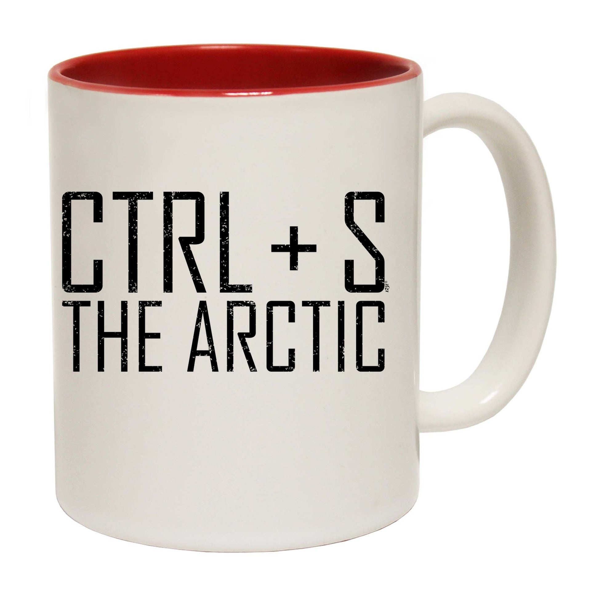 Ctrl S Save The Arctic - Funny Coffee Mug