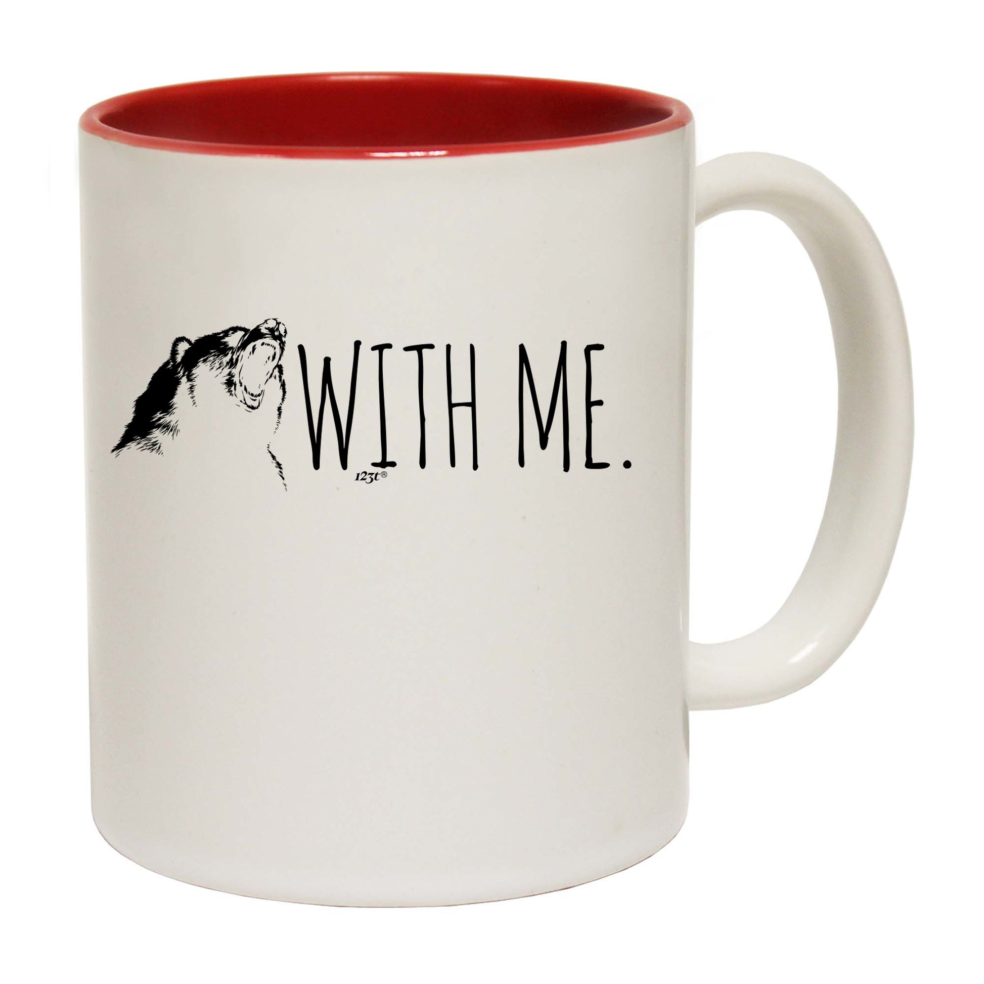 Bear With Me - Funny Coffee Mug