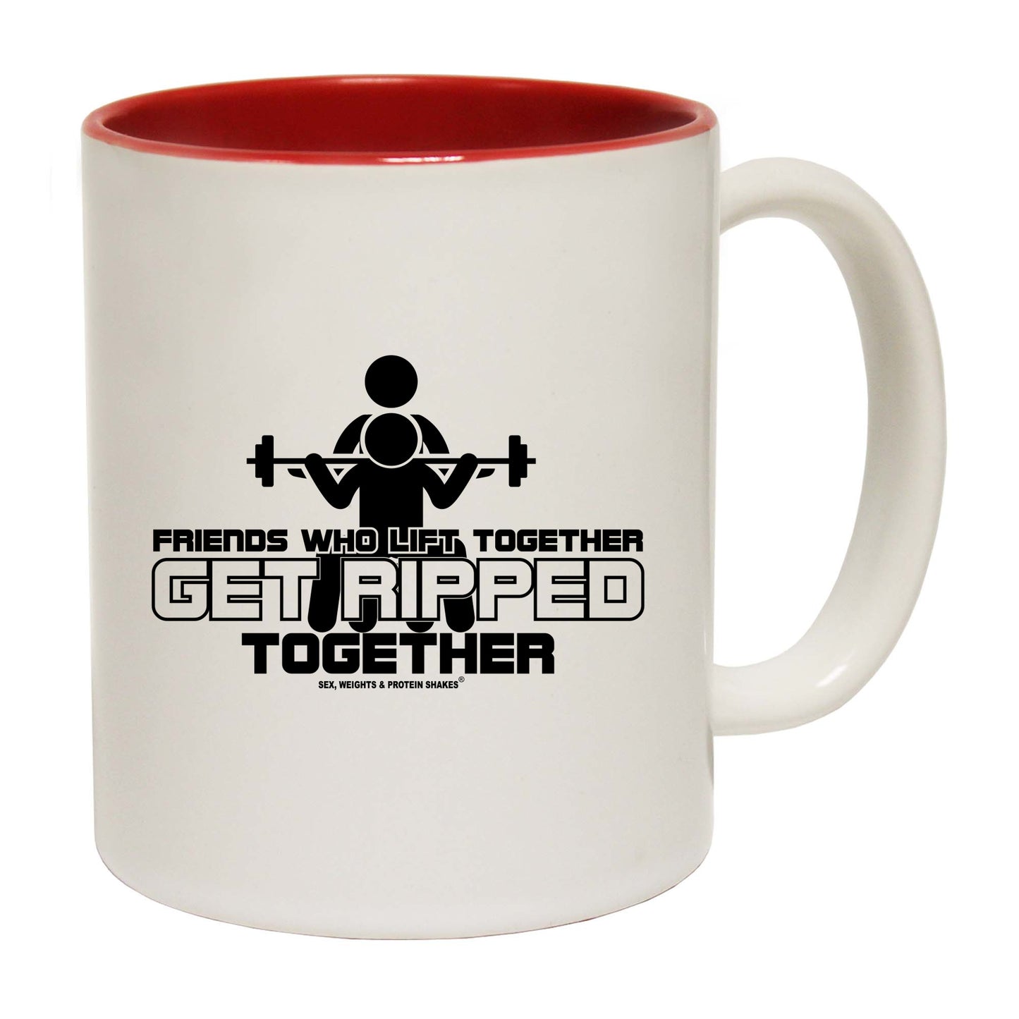 Swps Friends Who Lift Together - Funny Coffee Mug