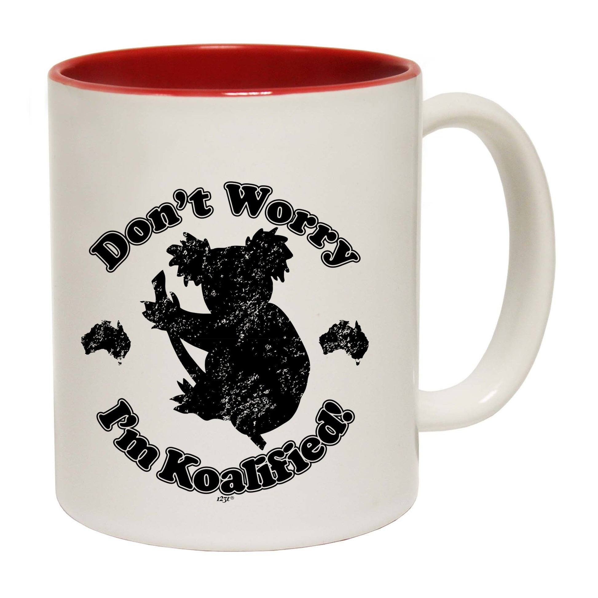 Dont Worry Im Koalified Koala - Funny Coffee Mug