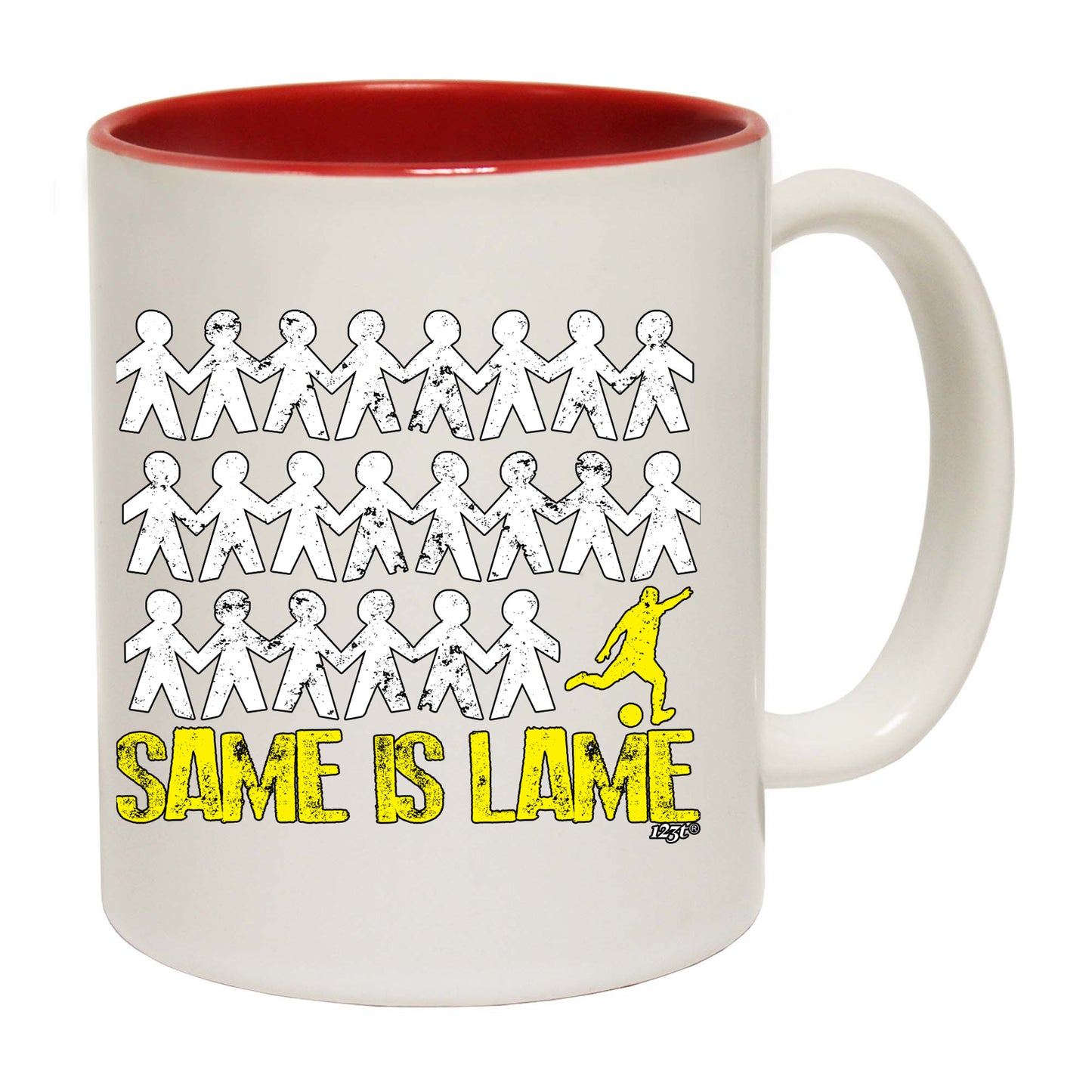 Same Is Lame Football - Funny Coffee Mug