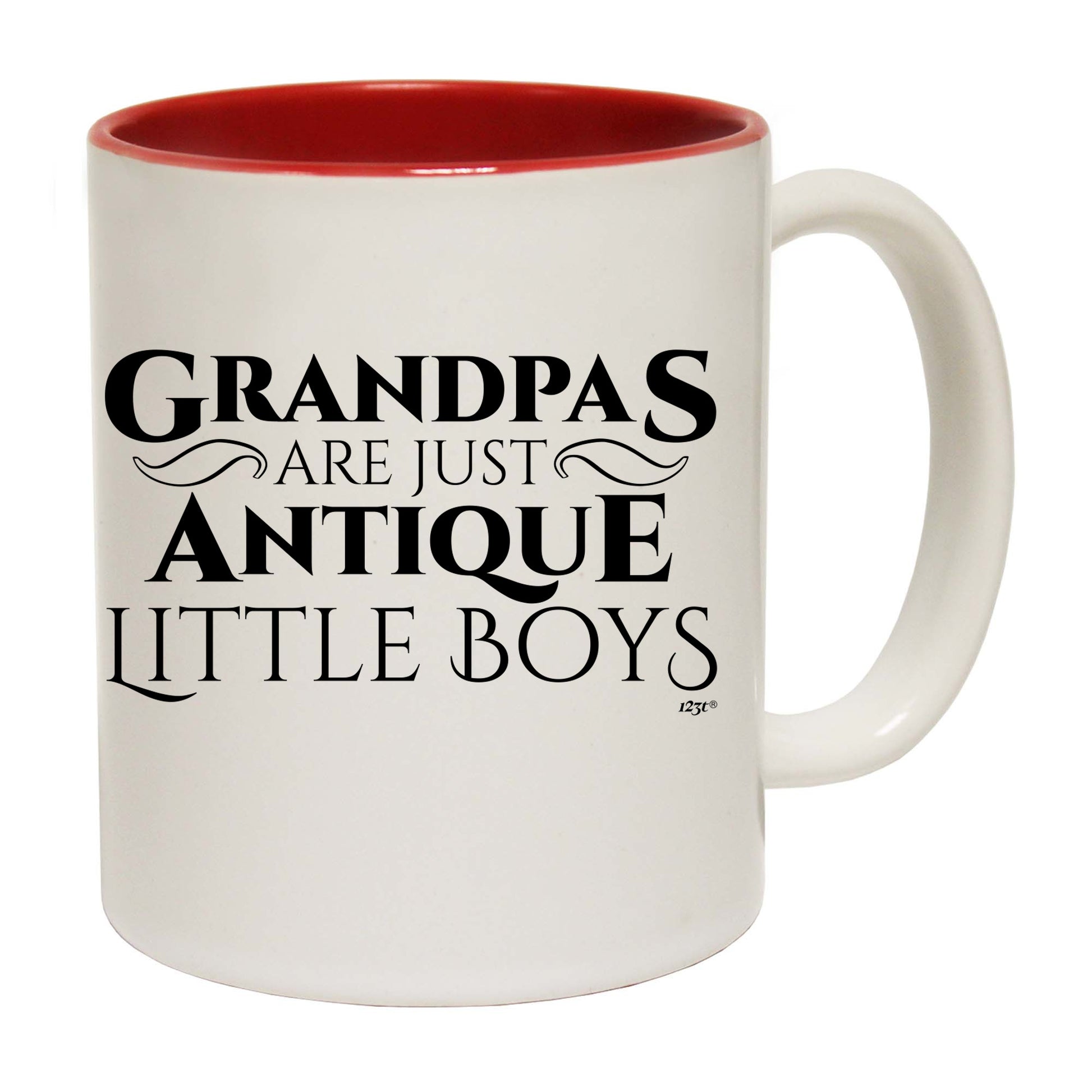 Grandpas Are Just Antique Little Boys - Funny Coffee Mug