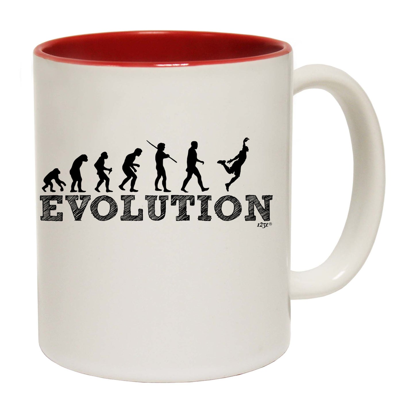 Evolution Basketball - Funny Coffee Mug