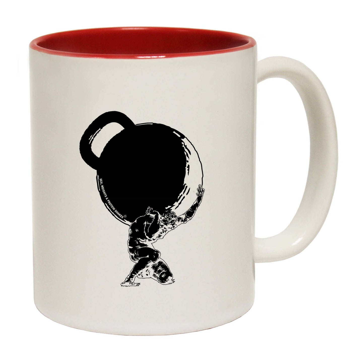 Swps Atlas Greek God Kettlebell - Funny Coffee Mug