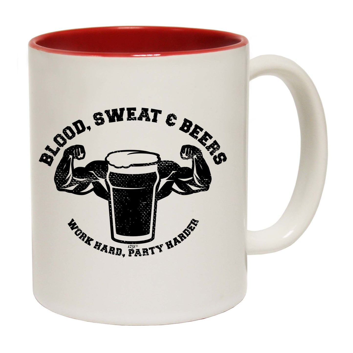 Blood Sweat And Beers Gym - Funny Coffee Mug